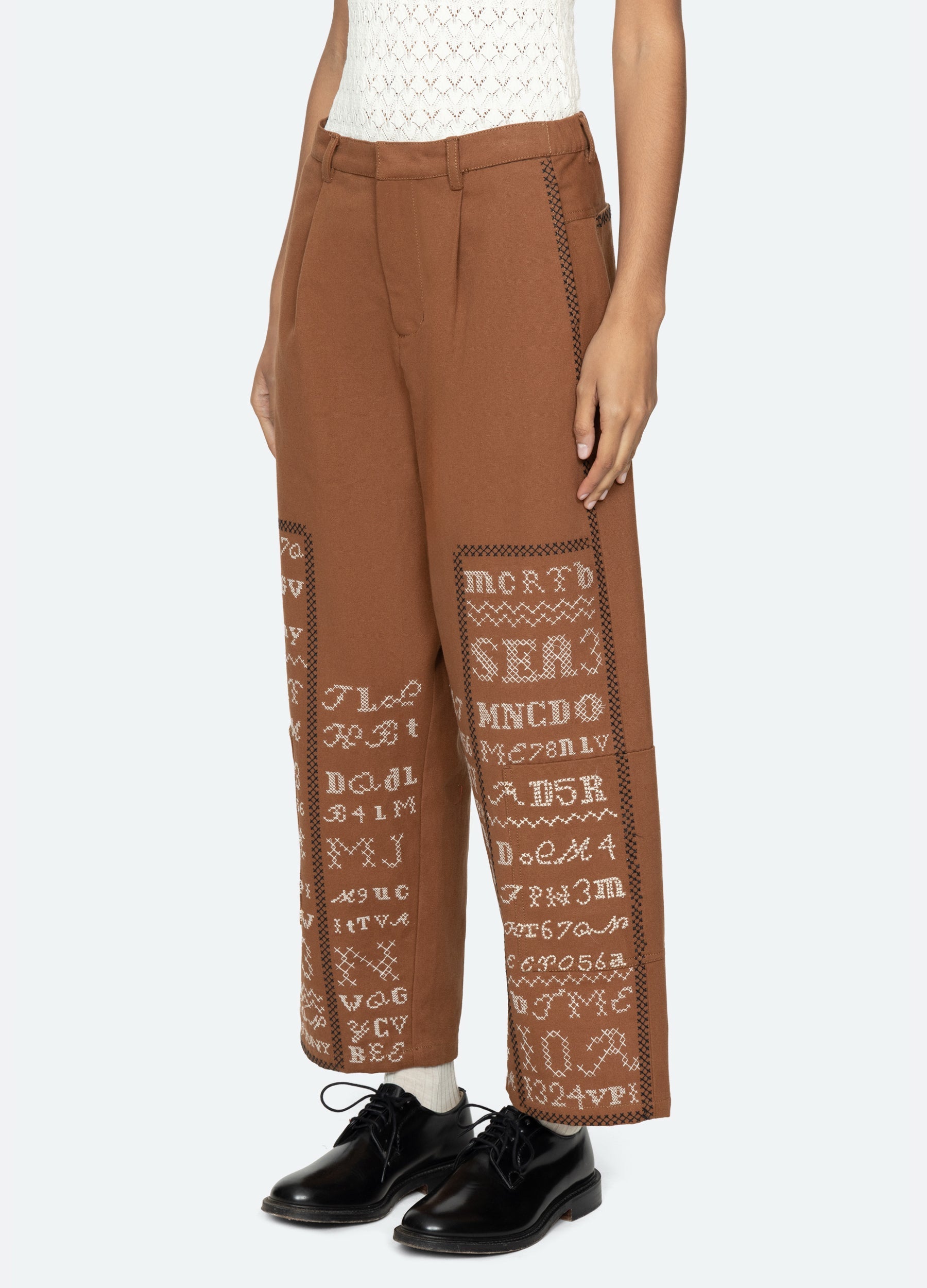 Kit Pants Cognac / Sea New York Online