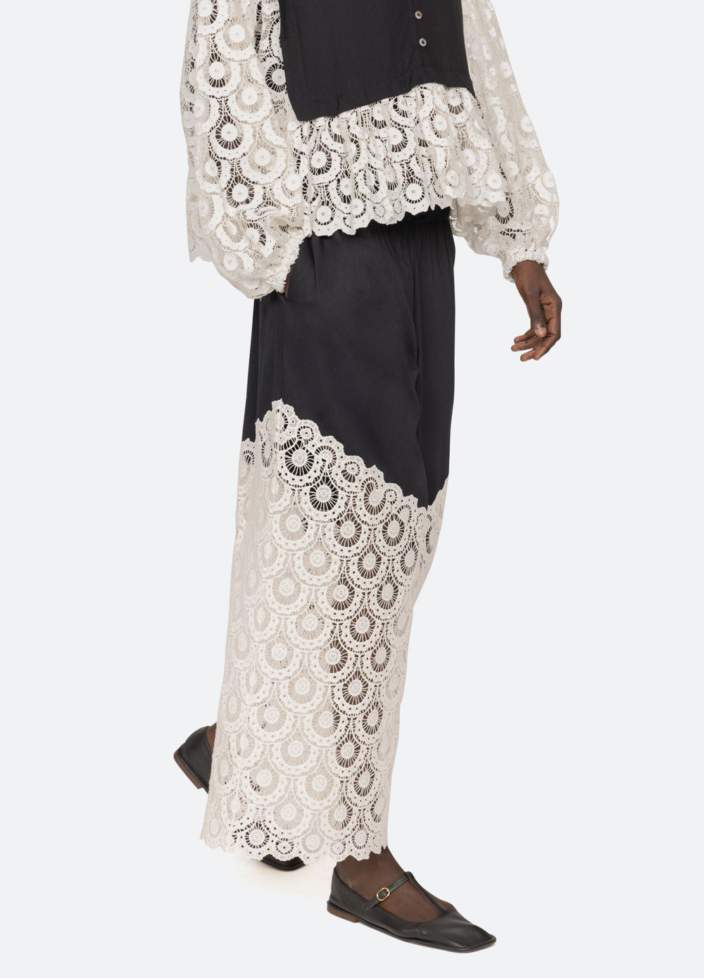 Ellison Pants Black / Sea New York US