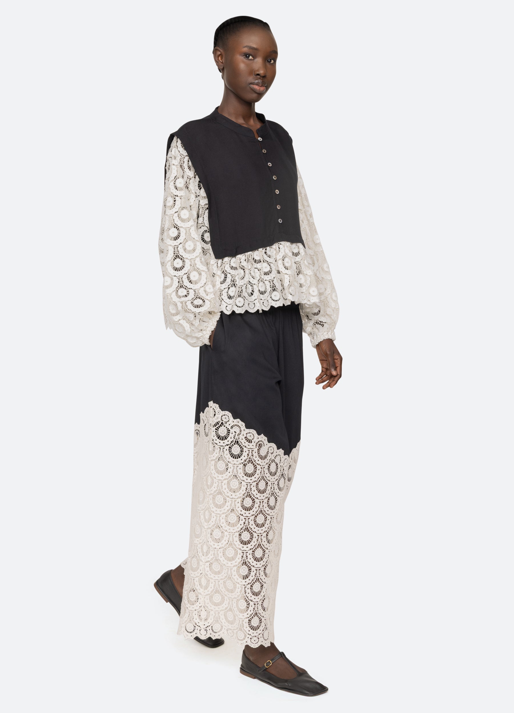 Ellison Pants Black / Sea New York US