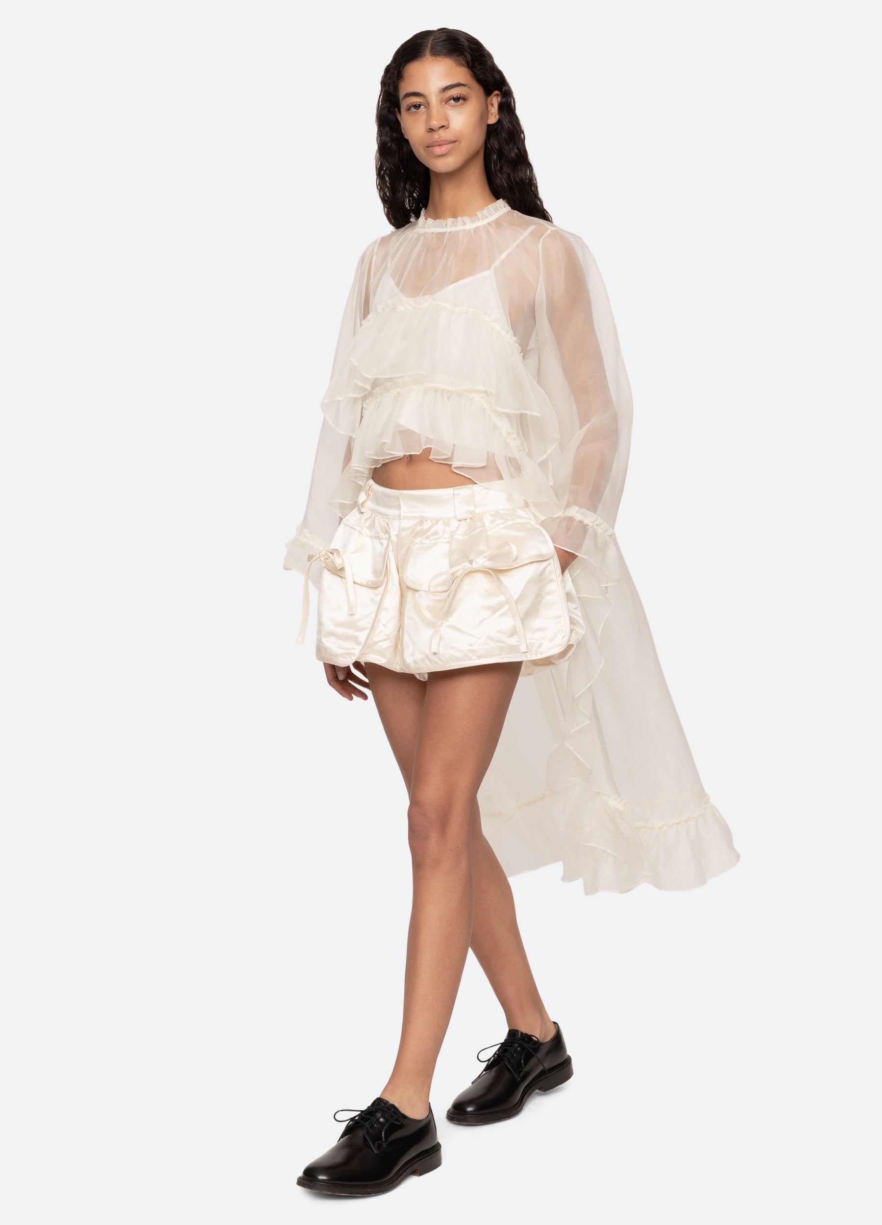Loraine Shorts Cream / Sea New York For Sale