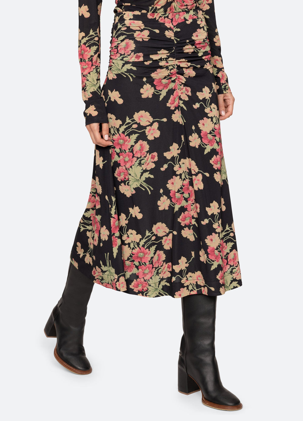 Cornelia Skirt Black / Sea New York