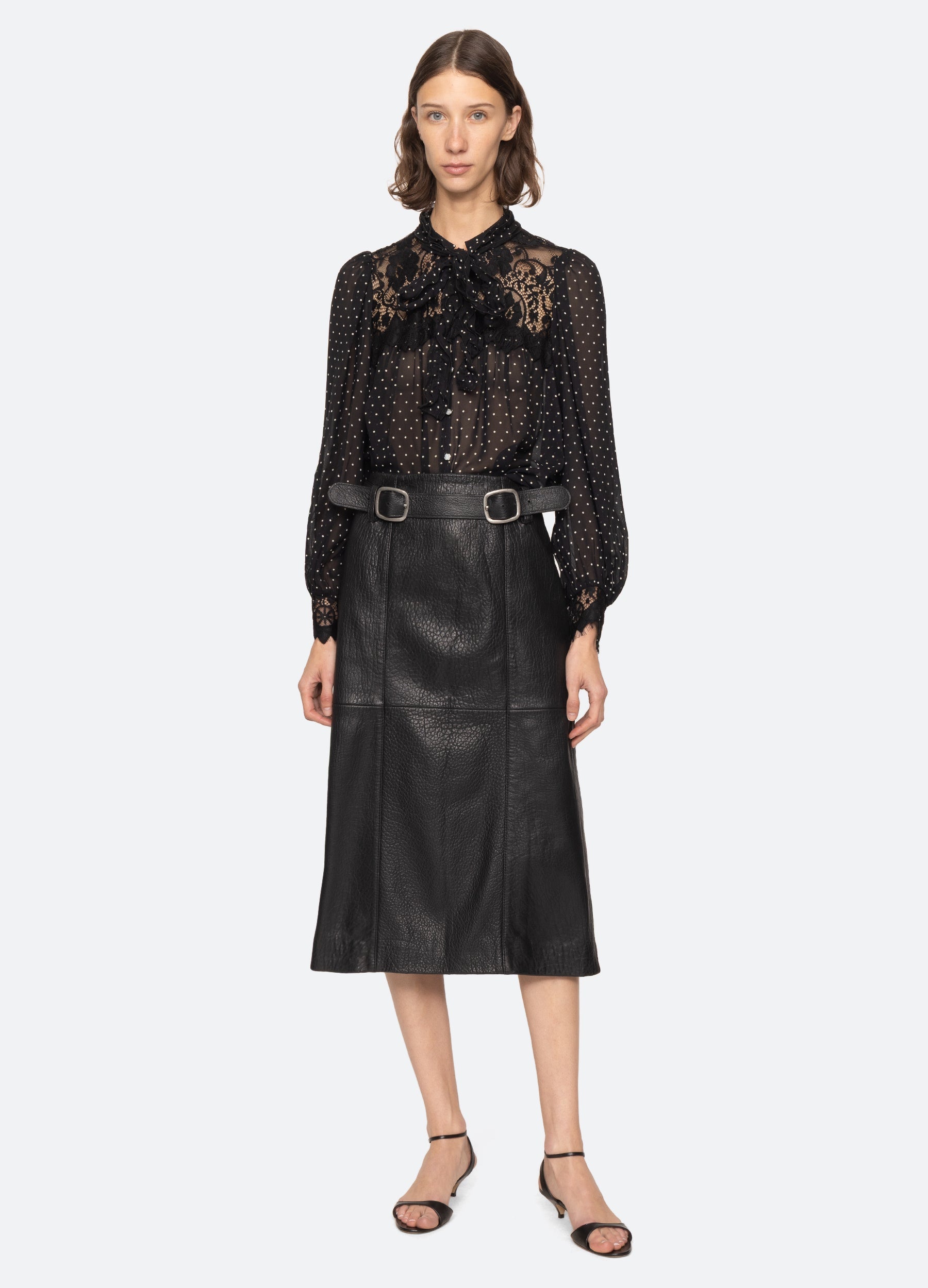 Gwen Skirt Black / Sea New York Online