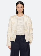 Alina Emb Jacket Cream / Sea New York Sale