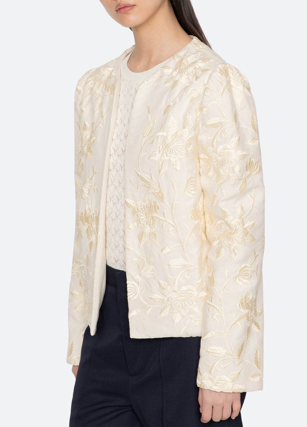 Alina Emb Jacket Cream / Sea New York Sale