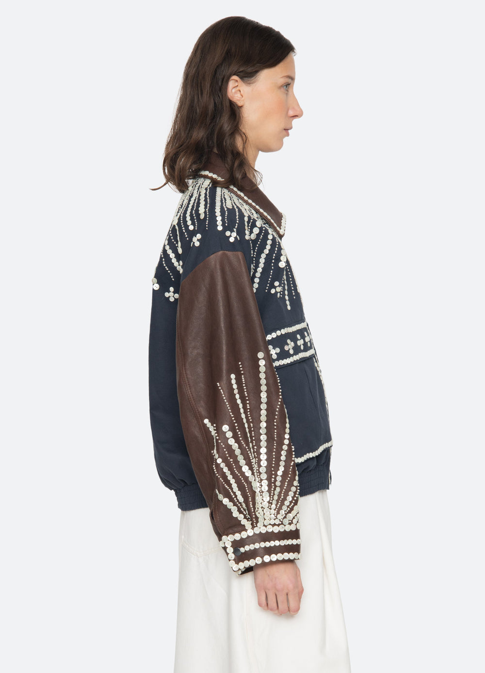 Georgie Jacket Navy / Sea New York For Sale