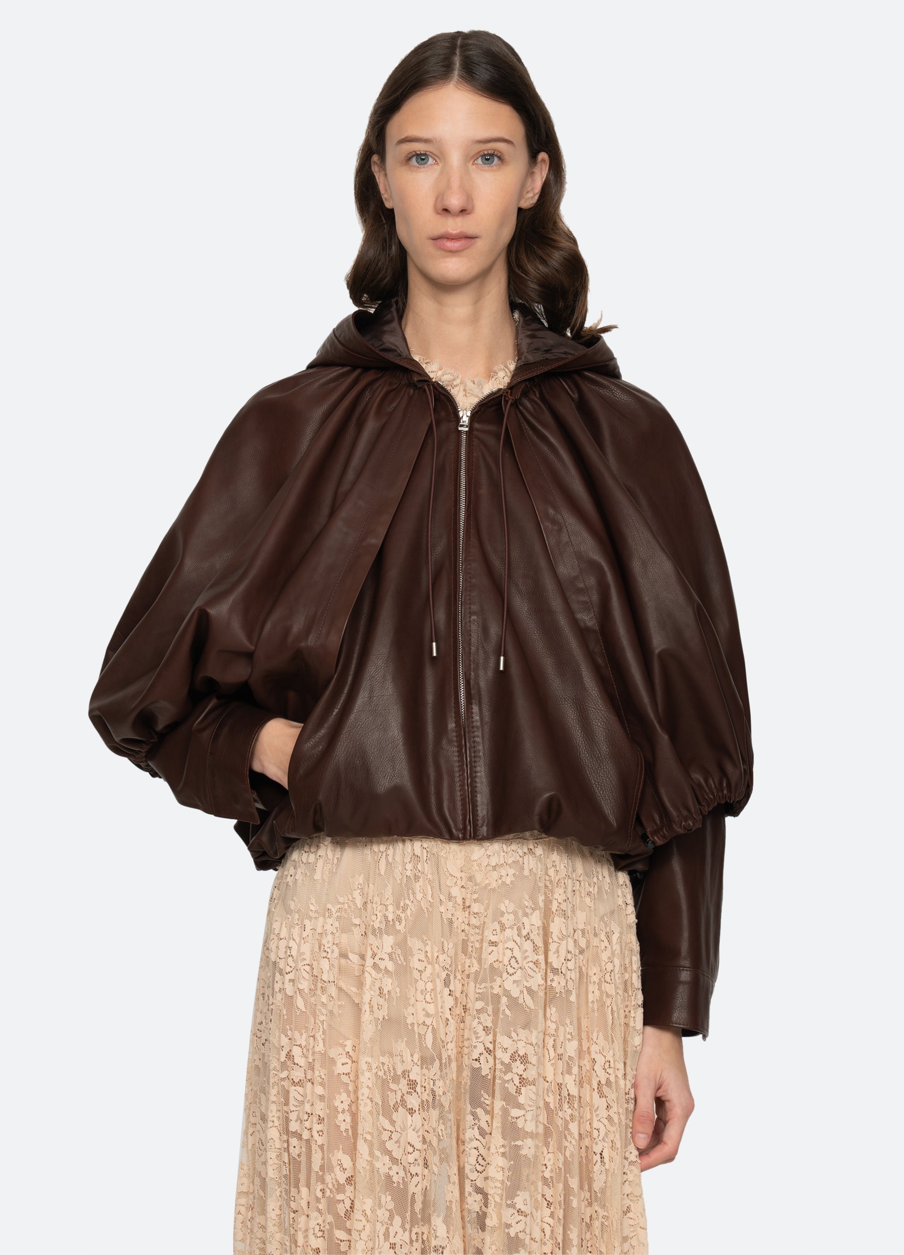 Thompson Jacket Brown / Sea New York Discount