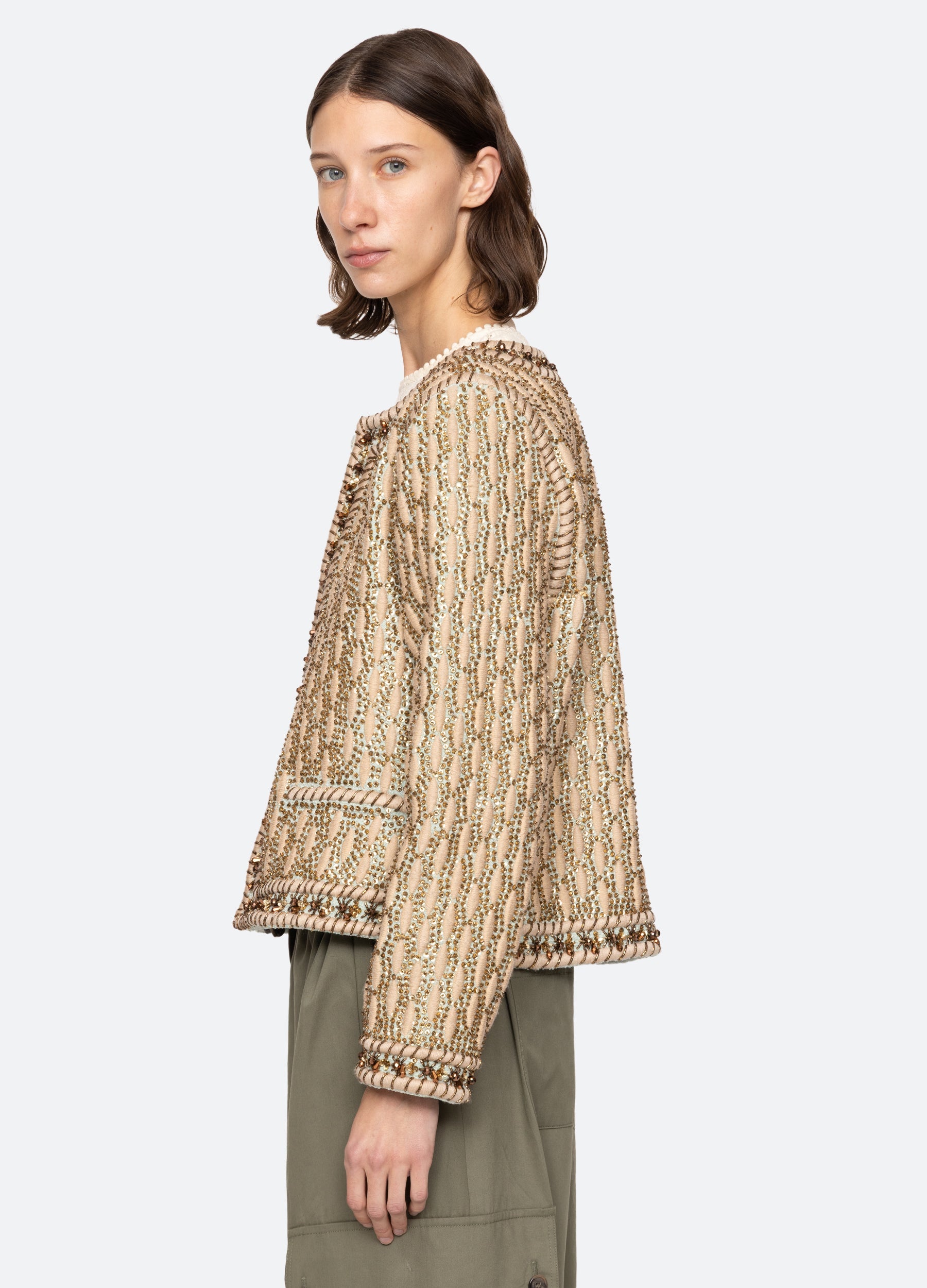 Viviana Jacket Gold / Sea New York Sale