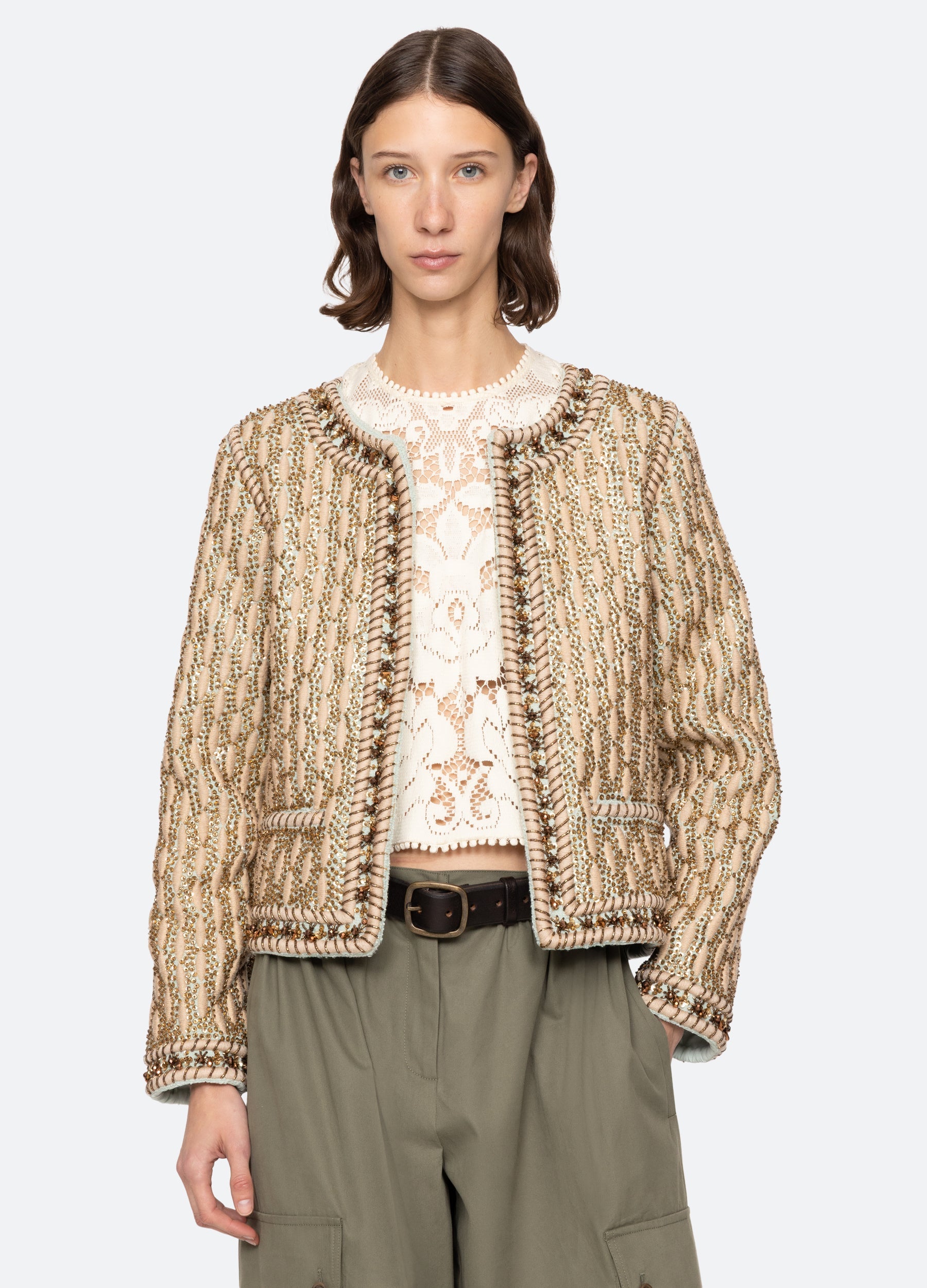 Viviana Jacket Gold / Sea New York Sale