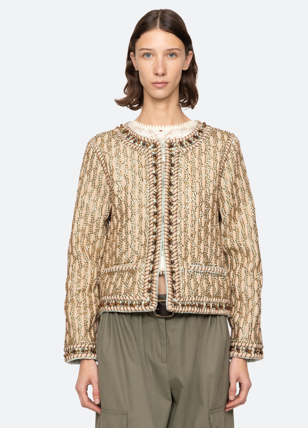 Viviana Jacket Gold / Sea New York Sale