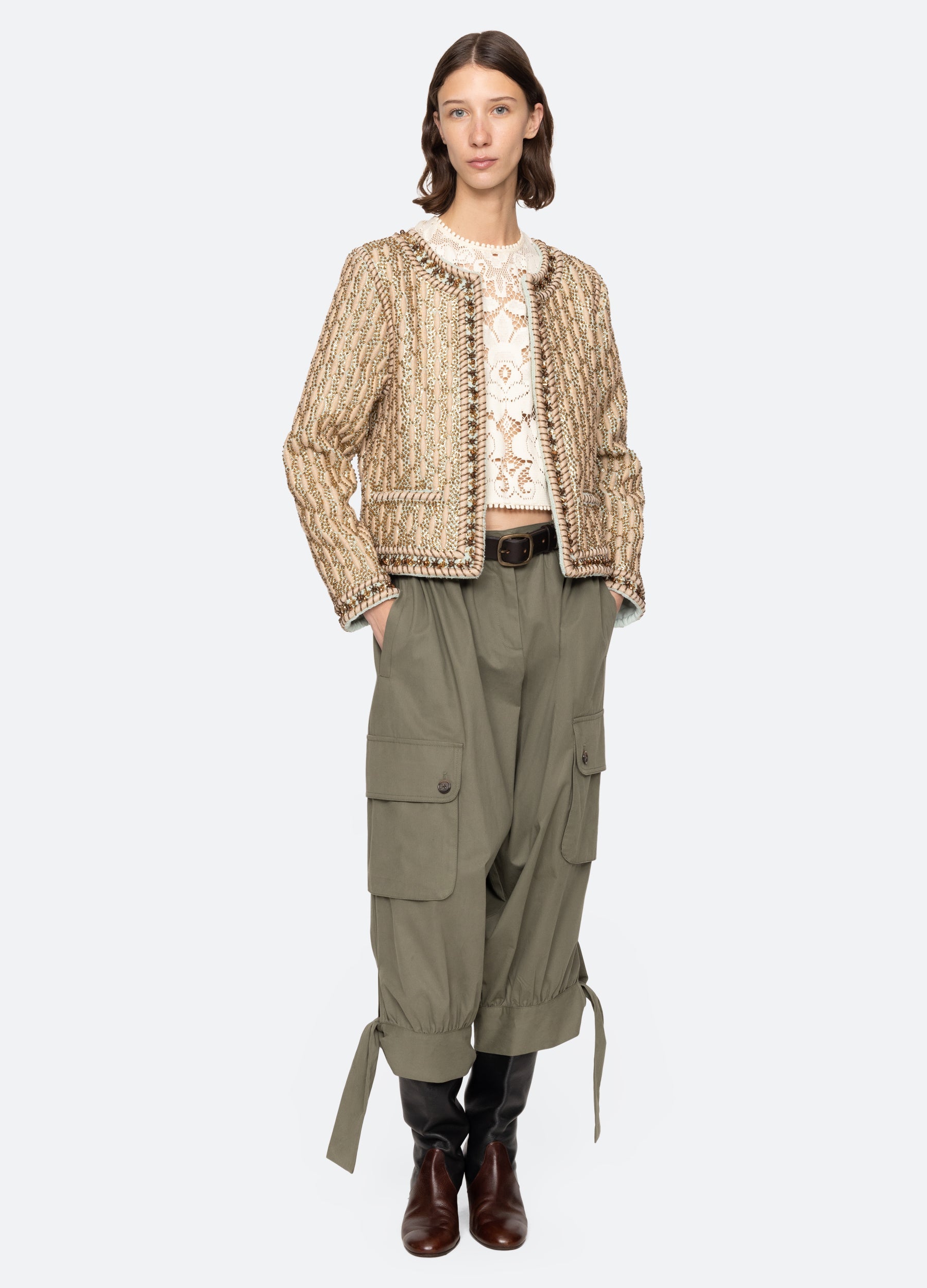 Viviana Jacket Gold / Sea New York Sale