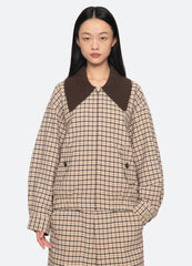 Savannah Jacket Plaid / Sea New York Online