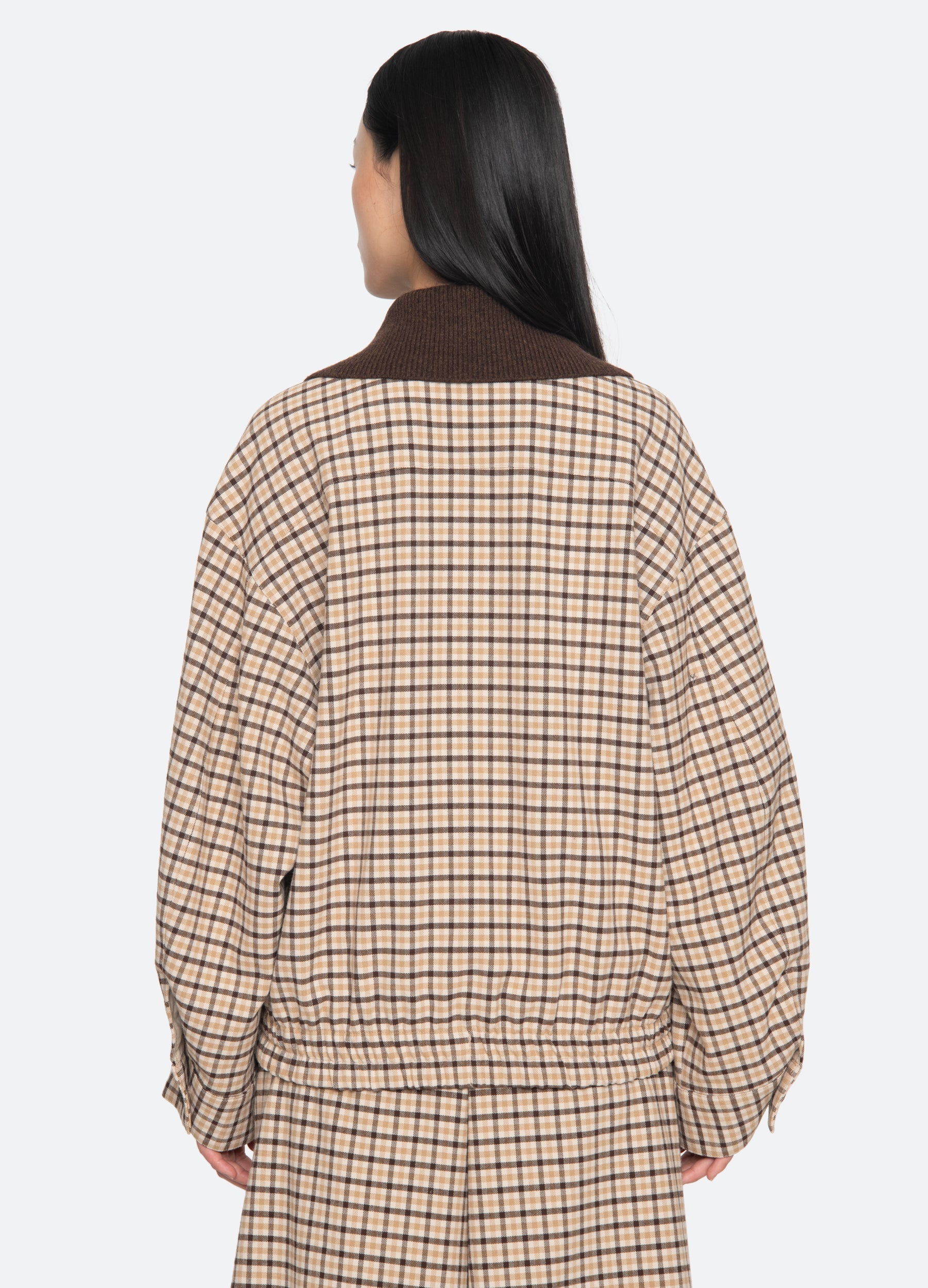 Savannah Jacket Plaid / Sea New York Online