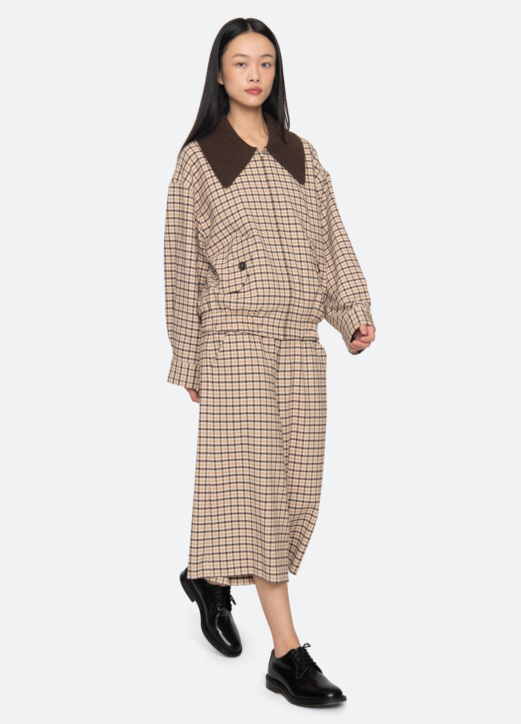 Savannah Jacket Plaid / Sea New York Online