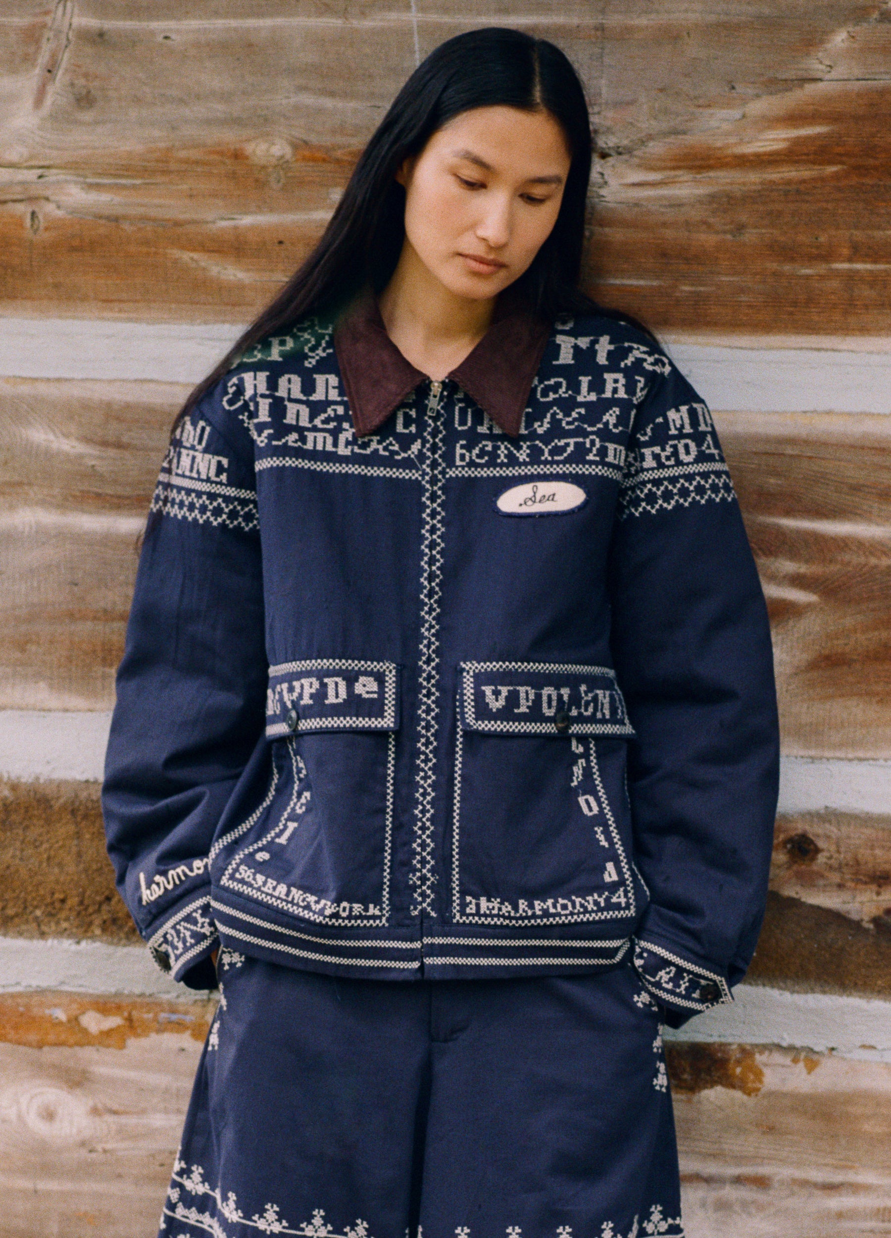Kit Jacket Navy / Sea New York