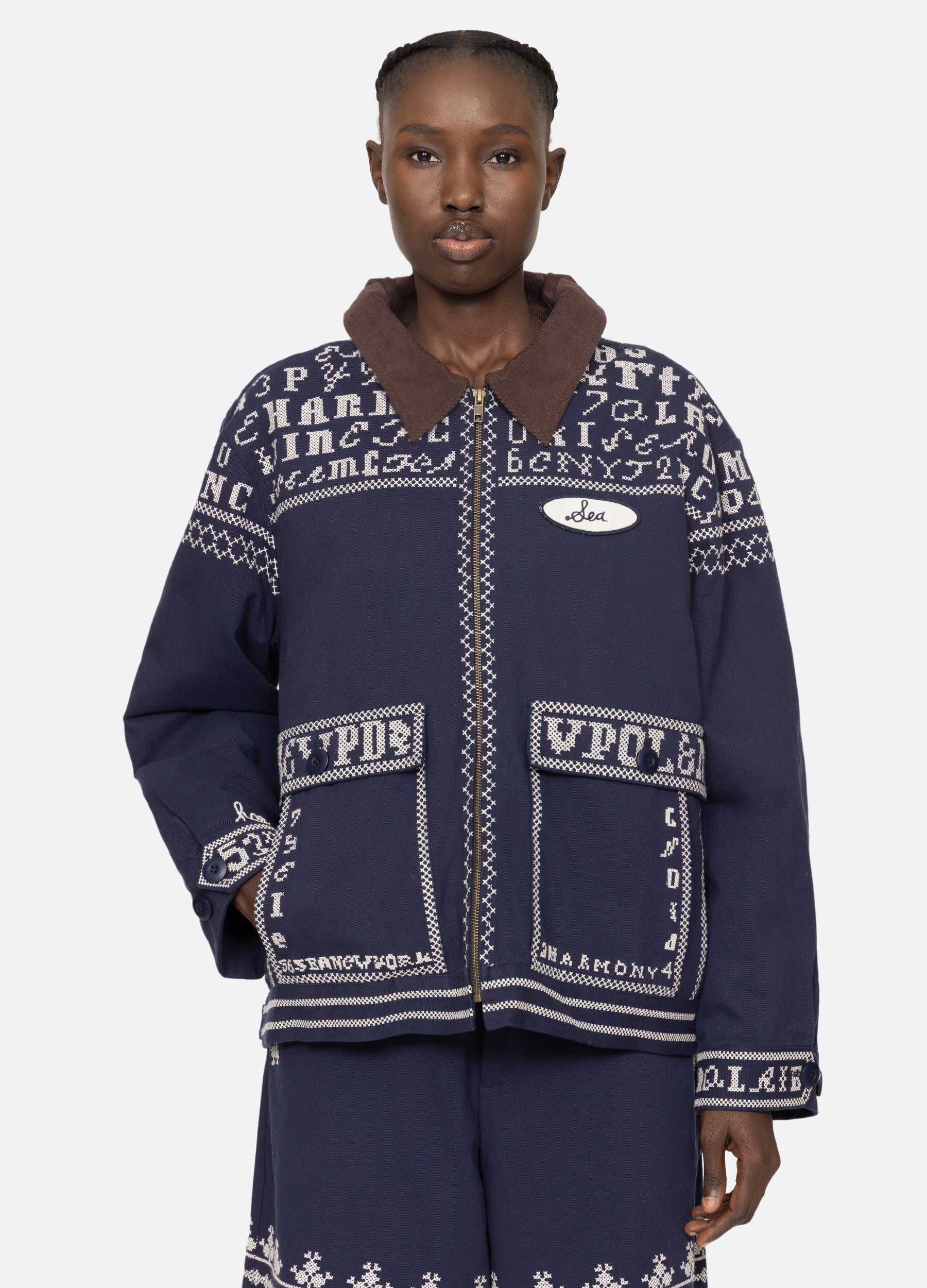Kit Jacket Navy / Sea New York