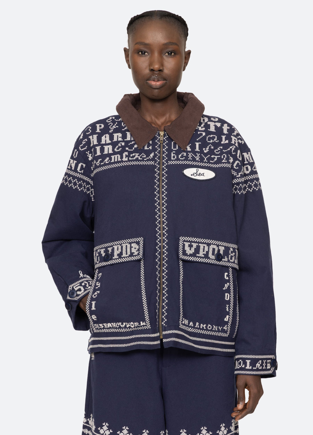 Kit Jacket Navy / Sea New York