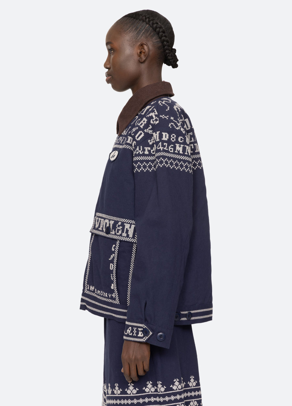 Kit Jacket Navy / Sea New York