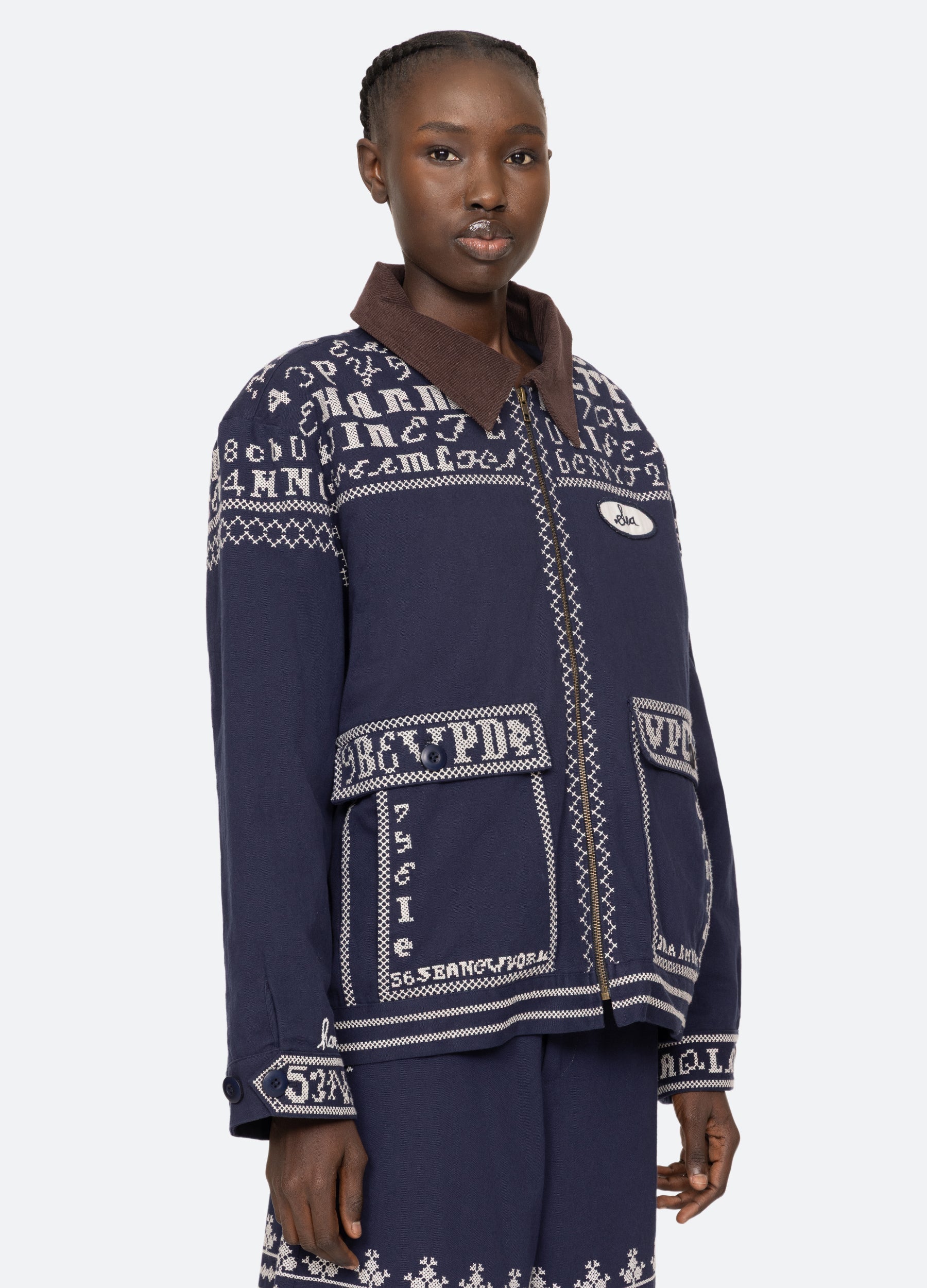 Kit Jacket Navy / Sea New York