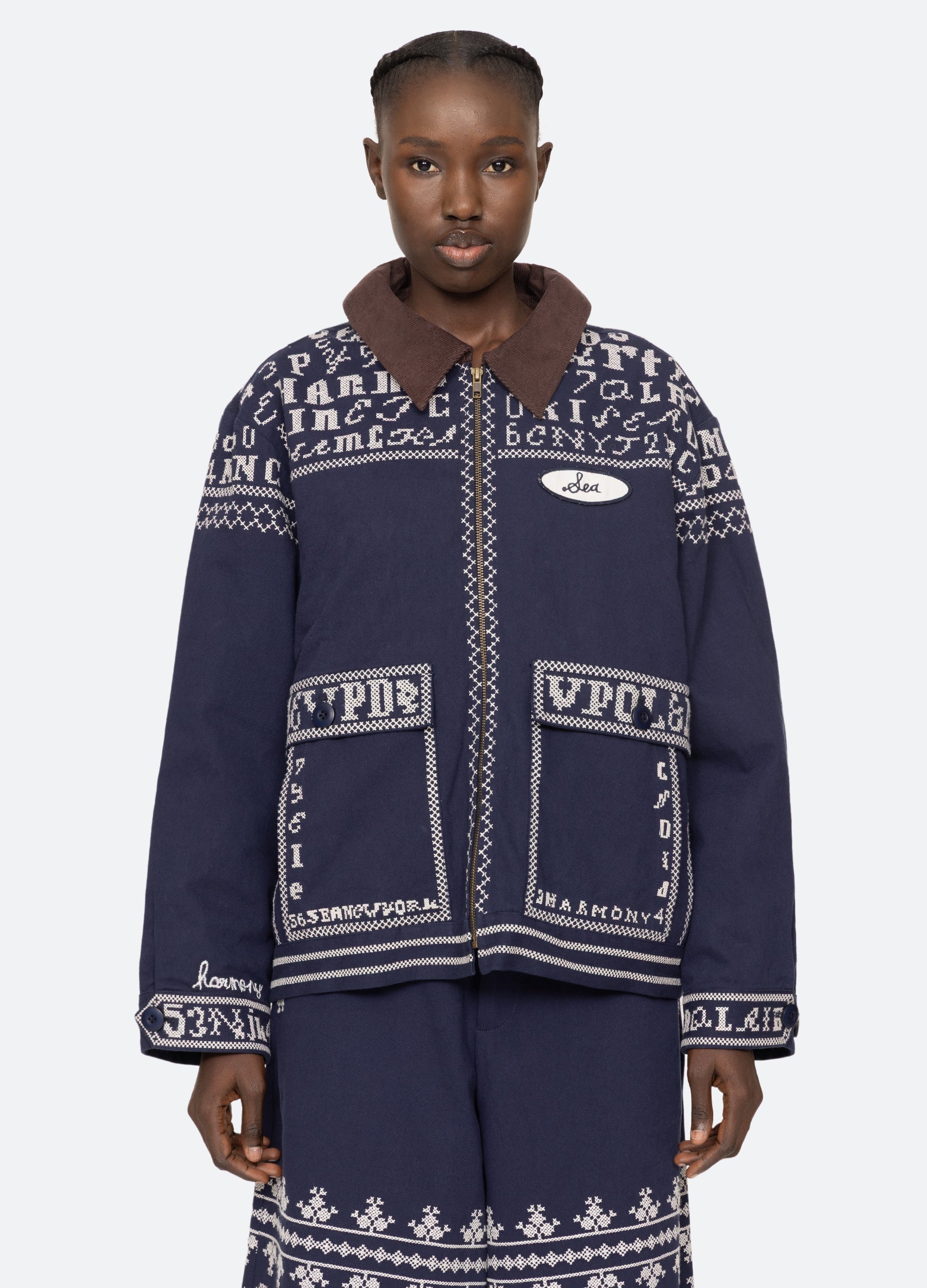 Kit Jacket Navy / Sea New York