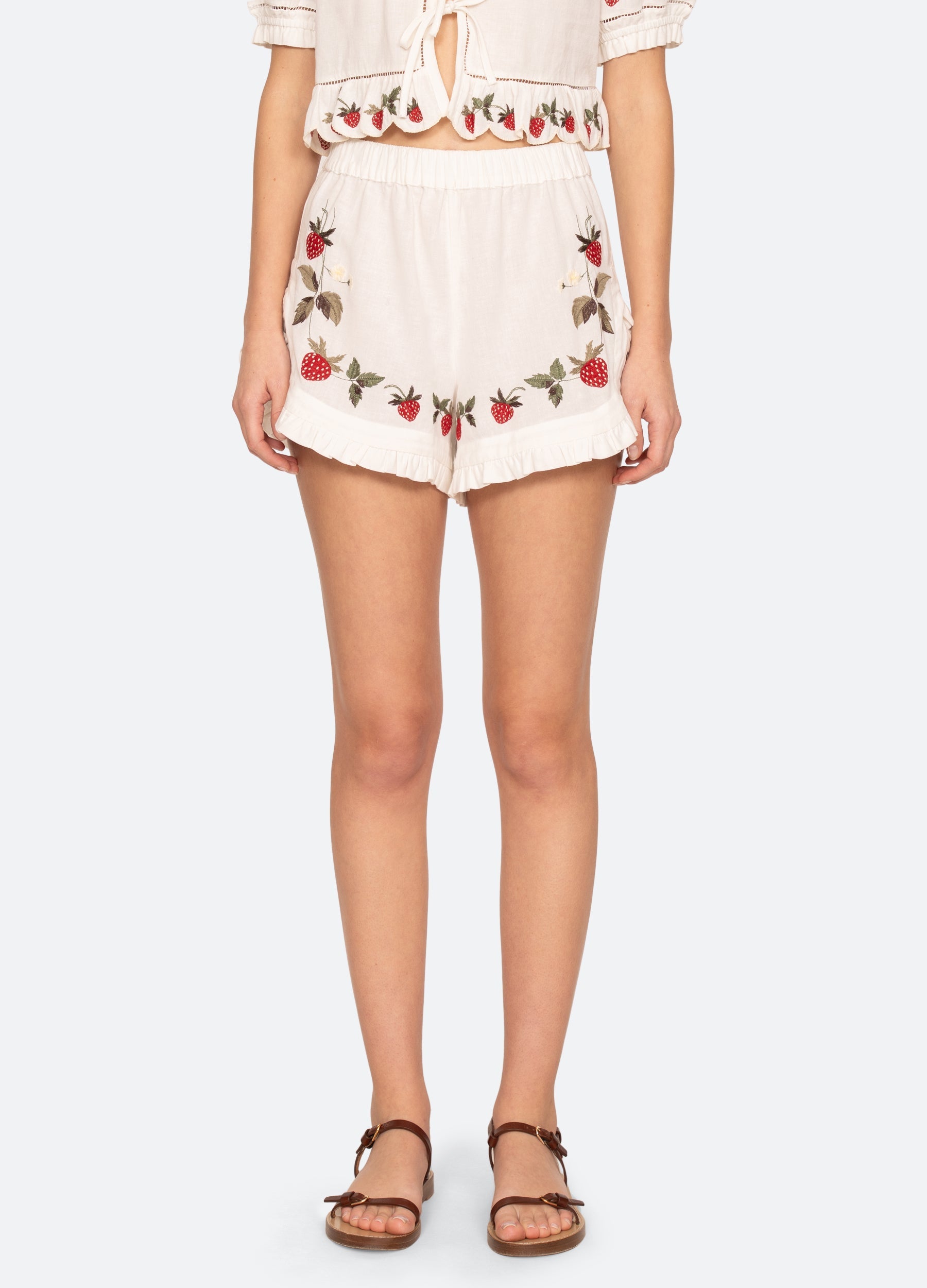 Bindi Shorts Cream / Sea New York US