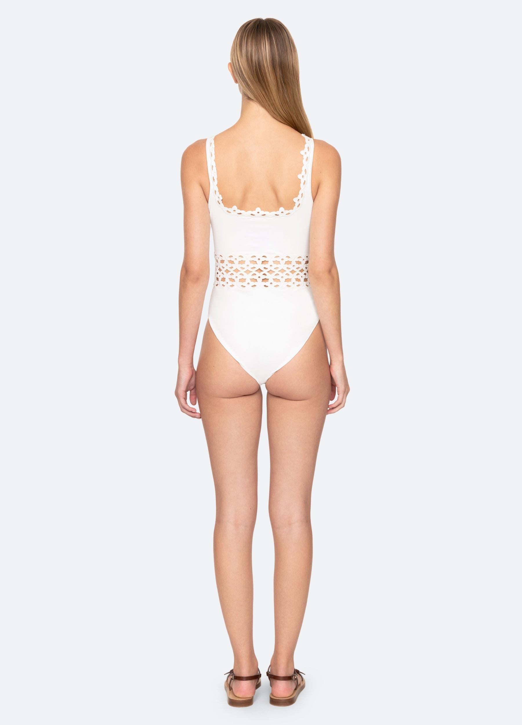 Leila One Piece Navy / Sea New York For Sale