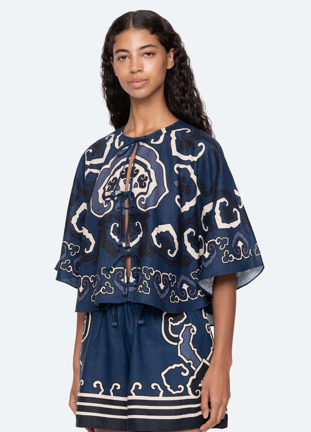 Blaise Top Navy / Sea New York For Sale