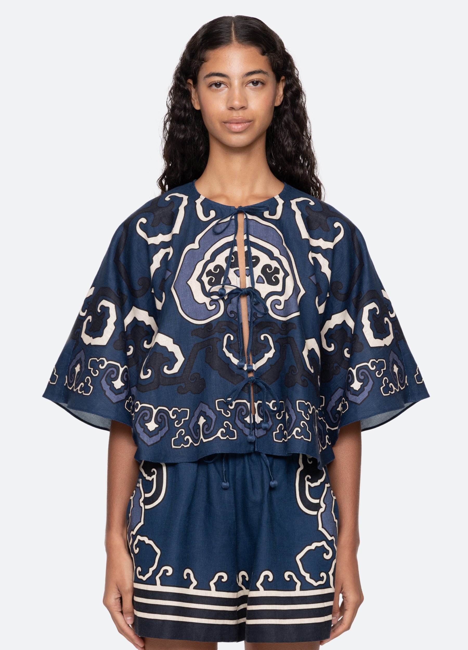 Blaise Top Navy / Sea New York For Sale