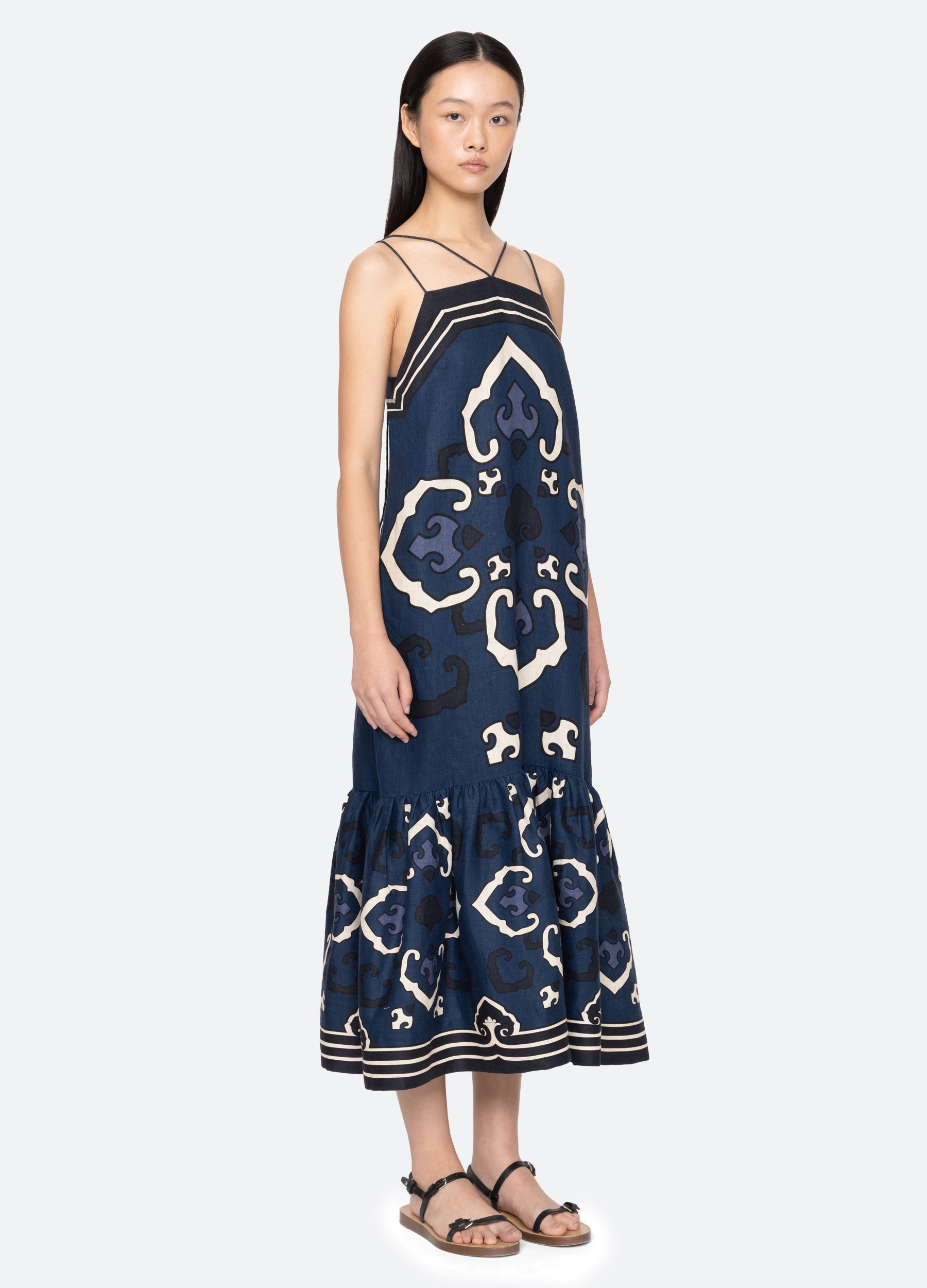Blaise Dress Navy / Sea New York