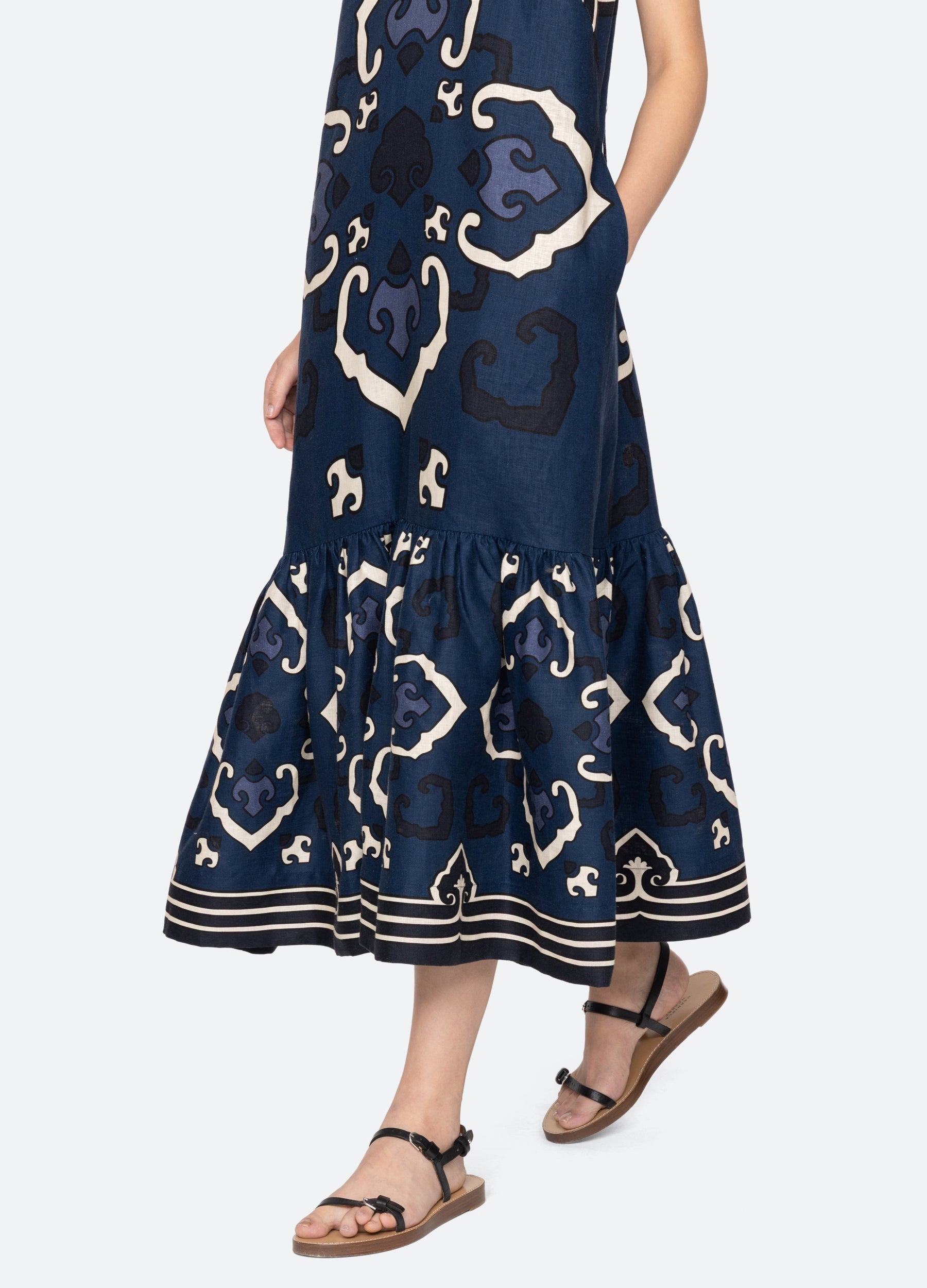Blaise Dress Navy / Sea New York