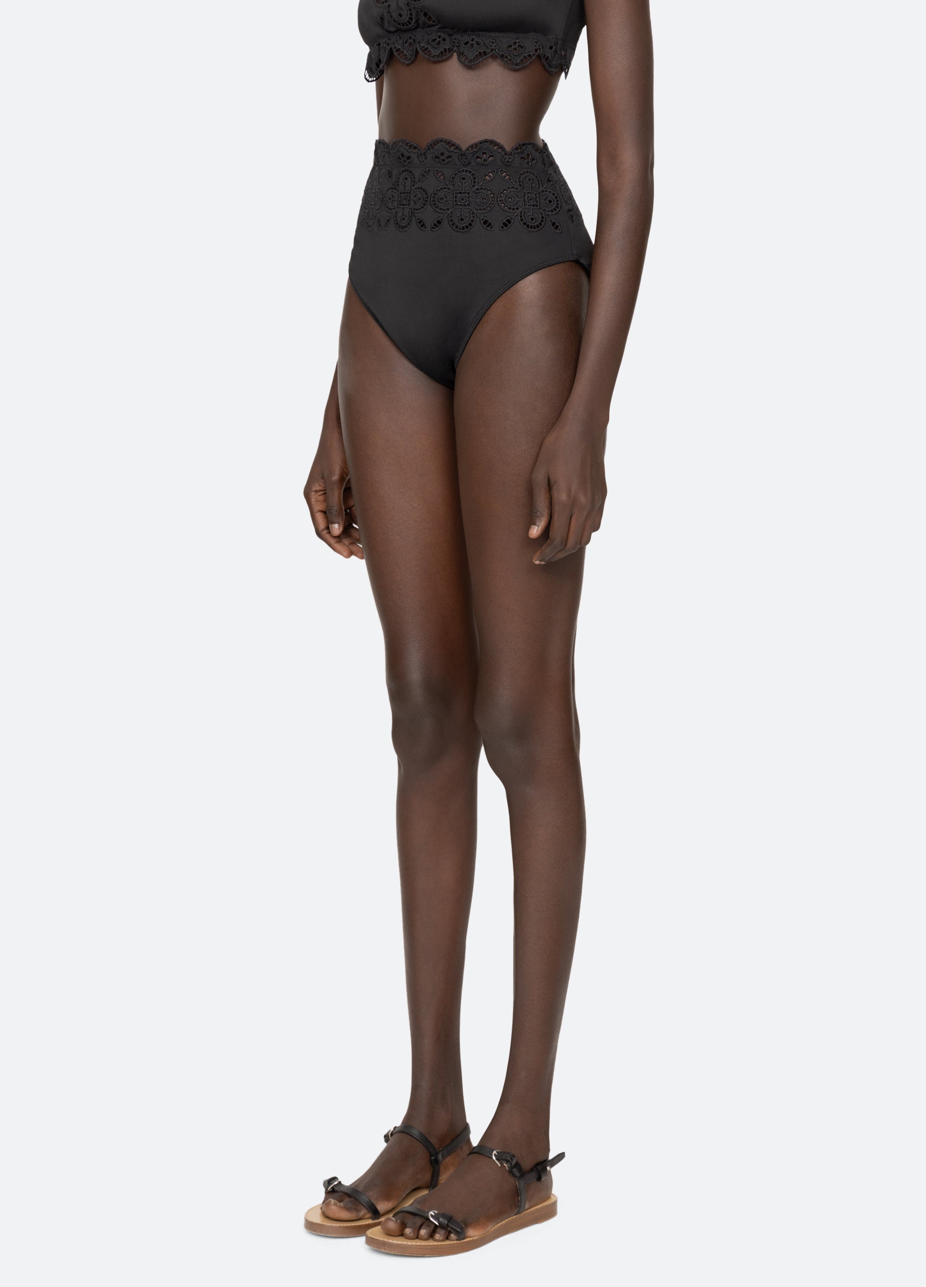Babette Bikini Bottom Black / Sea New York US
