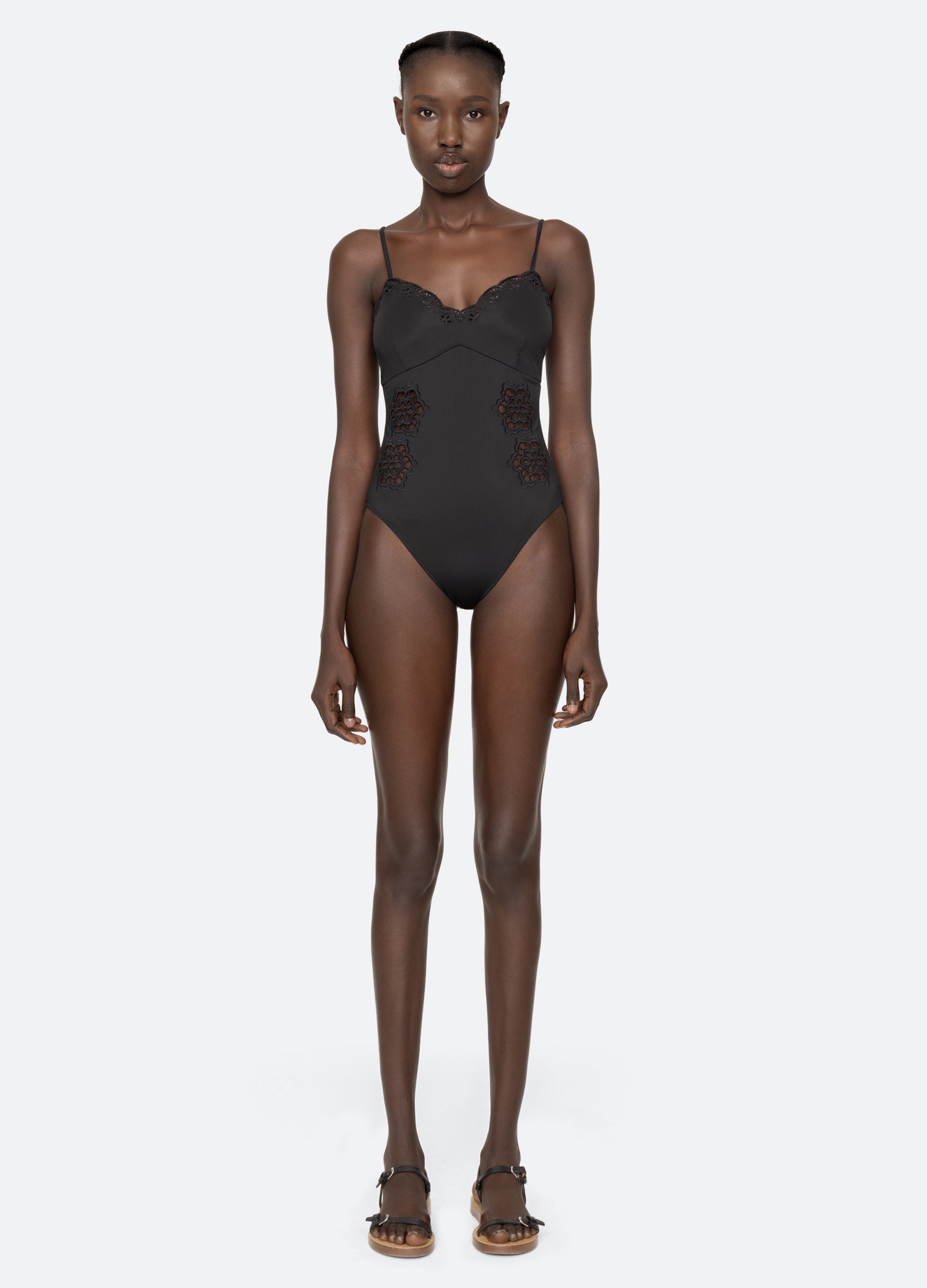 Babette One Piece Black / Sea New York