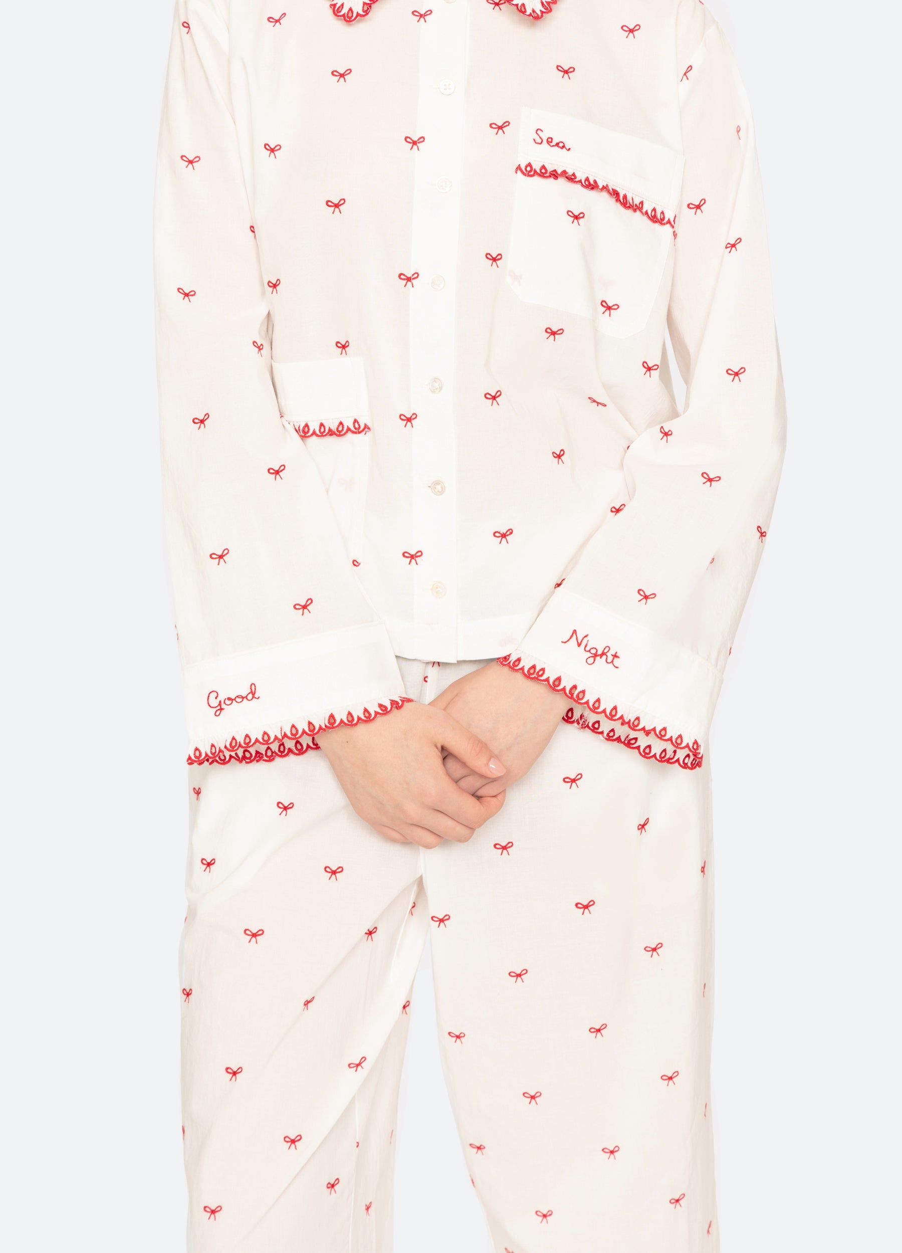 Esmee PJ Set Cream / Sea New York US
