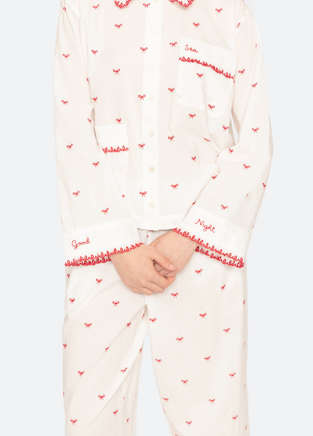 Esmee PJ Set Cream / Sea New York US
