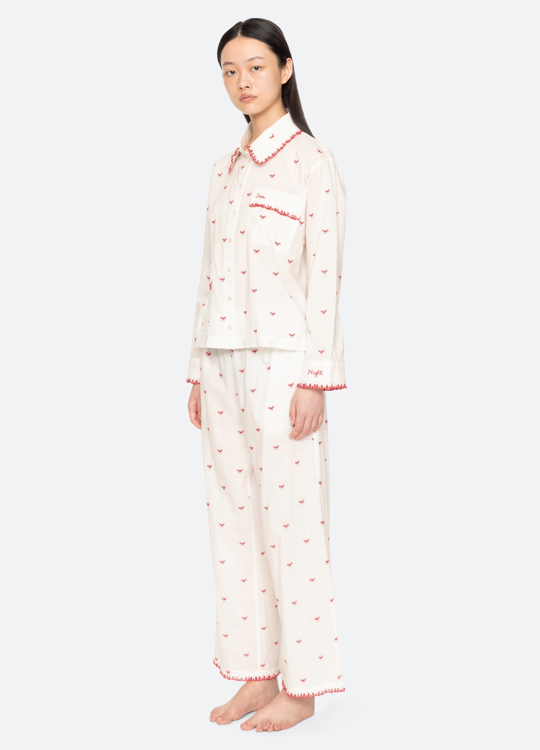 Esmee PJ Set Cream / Sea New York US