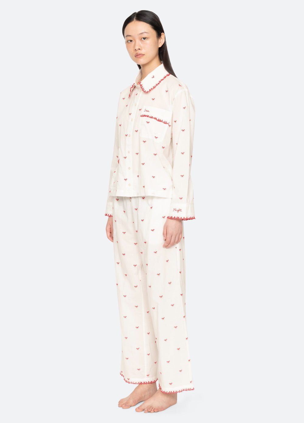 Esmee PJ Set Cream / Sea New York US