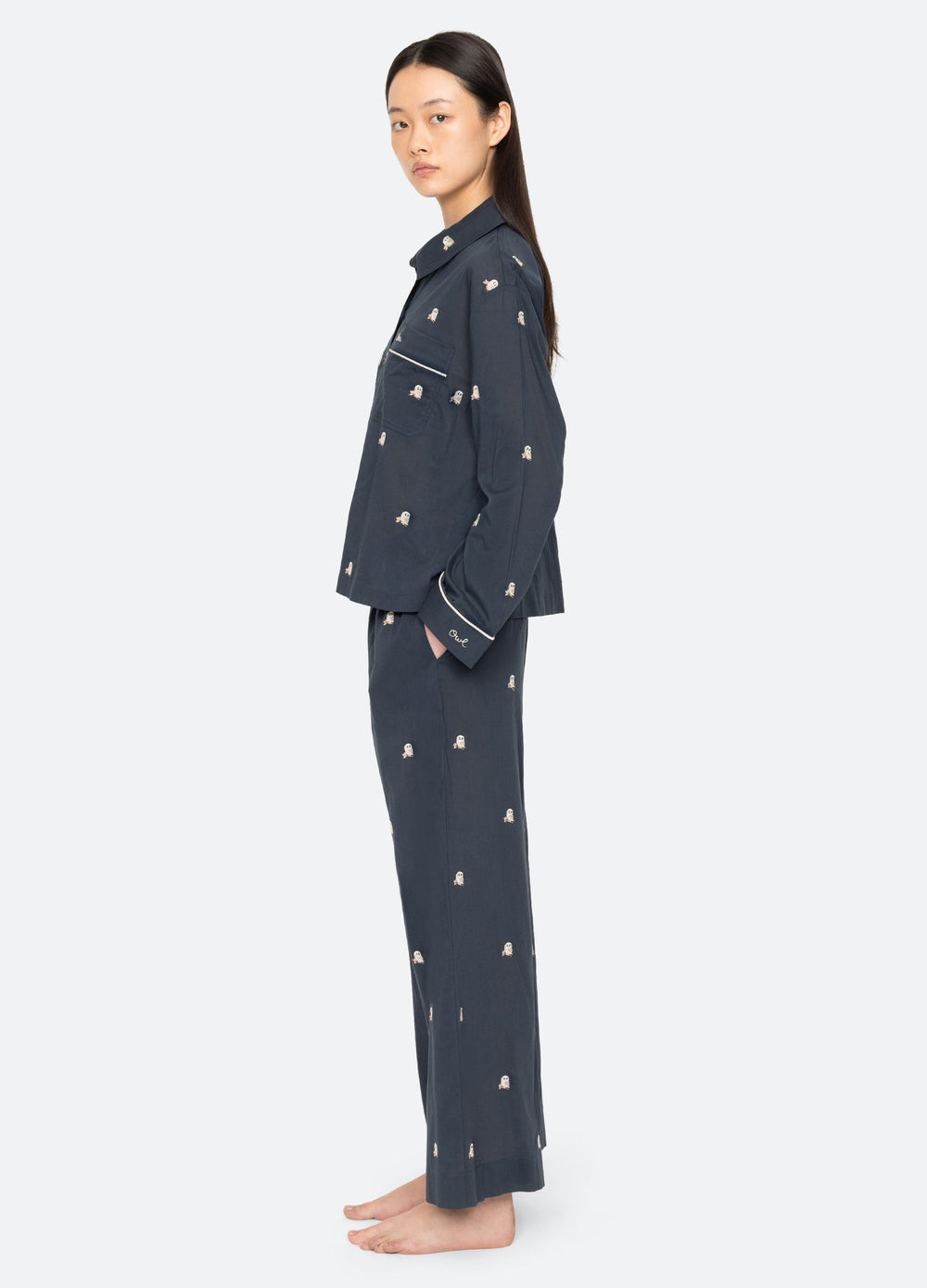 Noella PJ Set Navy / Sea New York Near me
