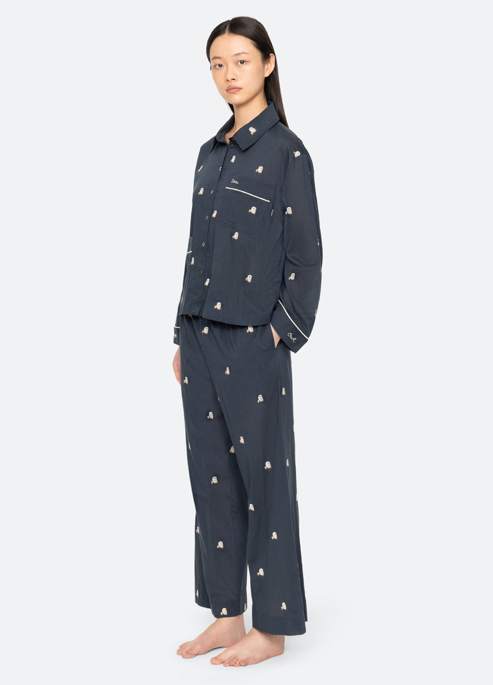 Noella PJ Set Navy / Sea New York Near me