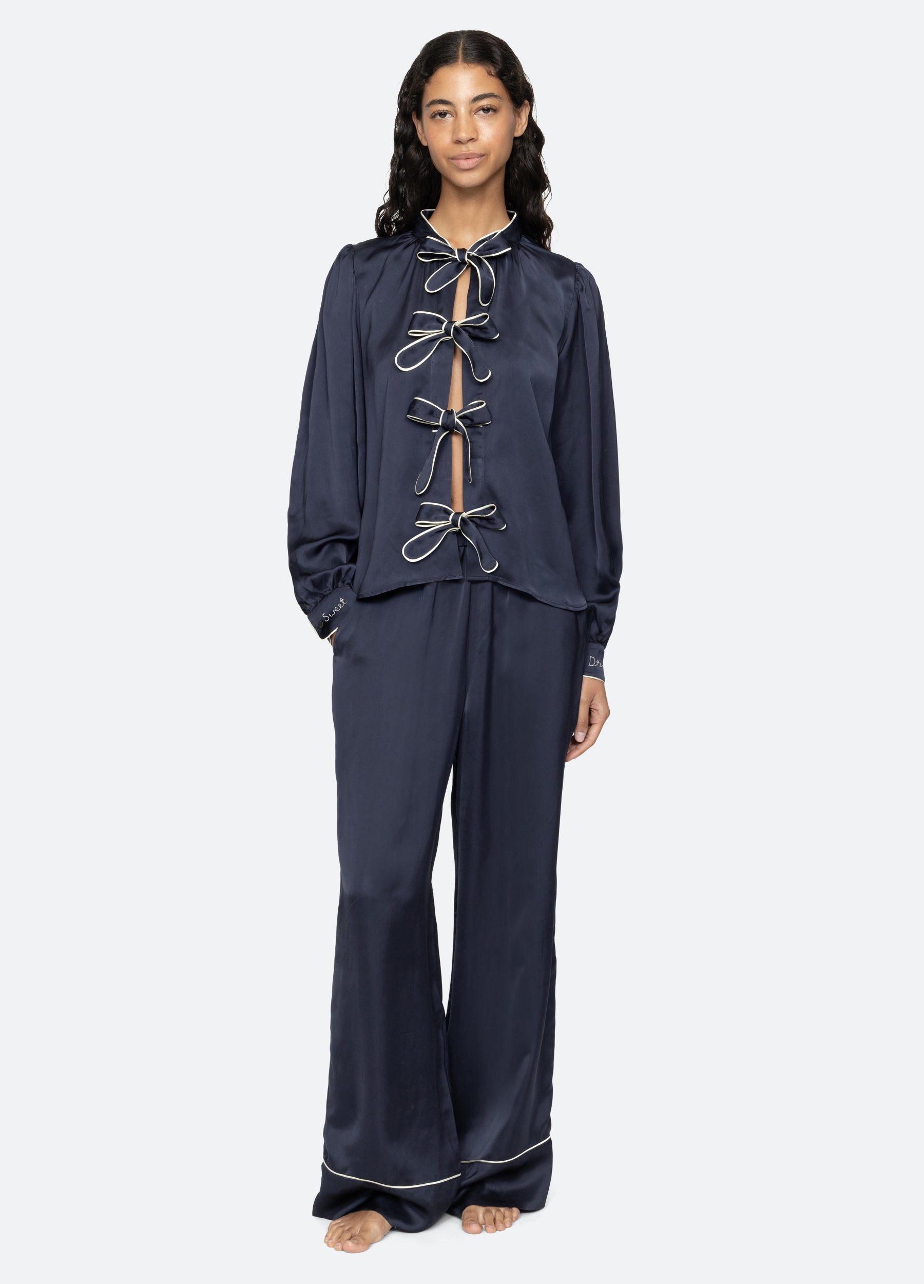 Marceline PJ Set Navy / Sea New York Sale
