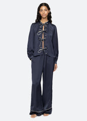 Marceline PJ Set Navy / Sea New York Sale