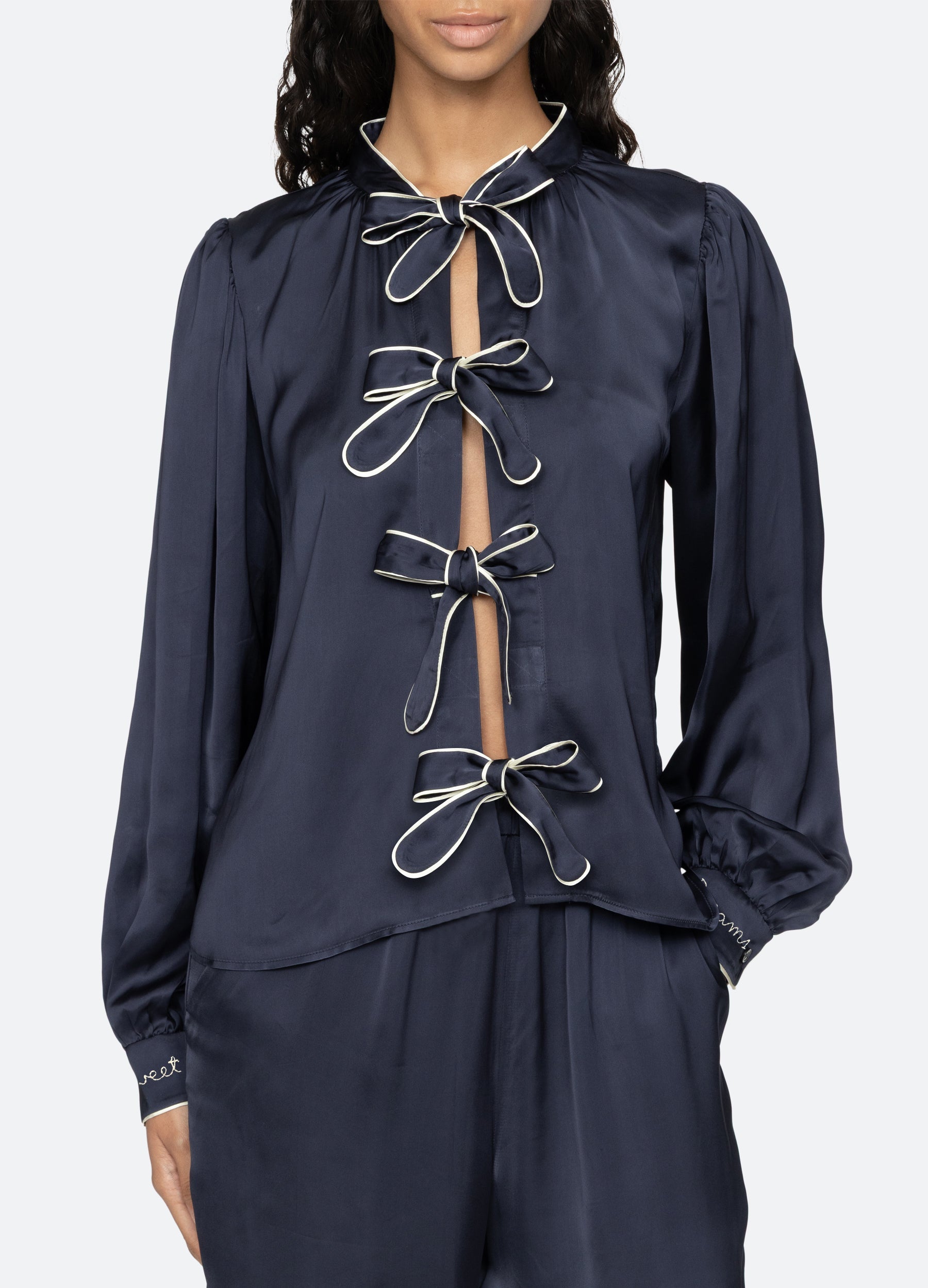 Marceline PJ Set Navy / Sea New York Sale