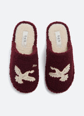 Mika Slippers Burgundy / Sea New York Online
