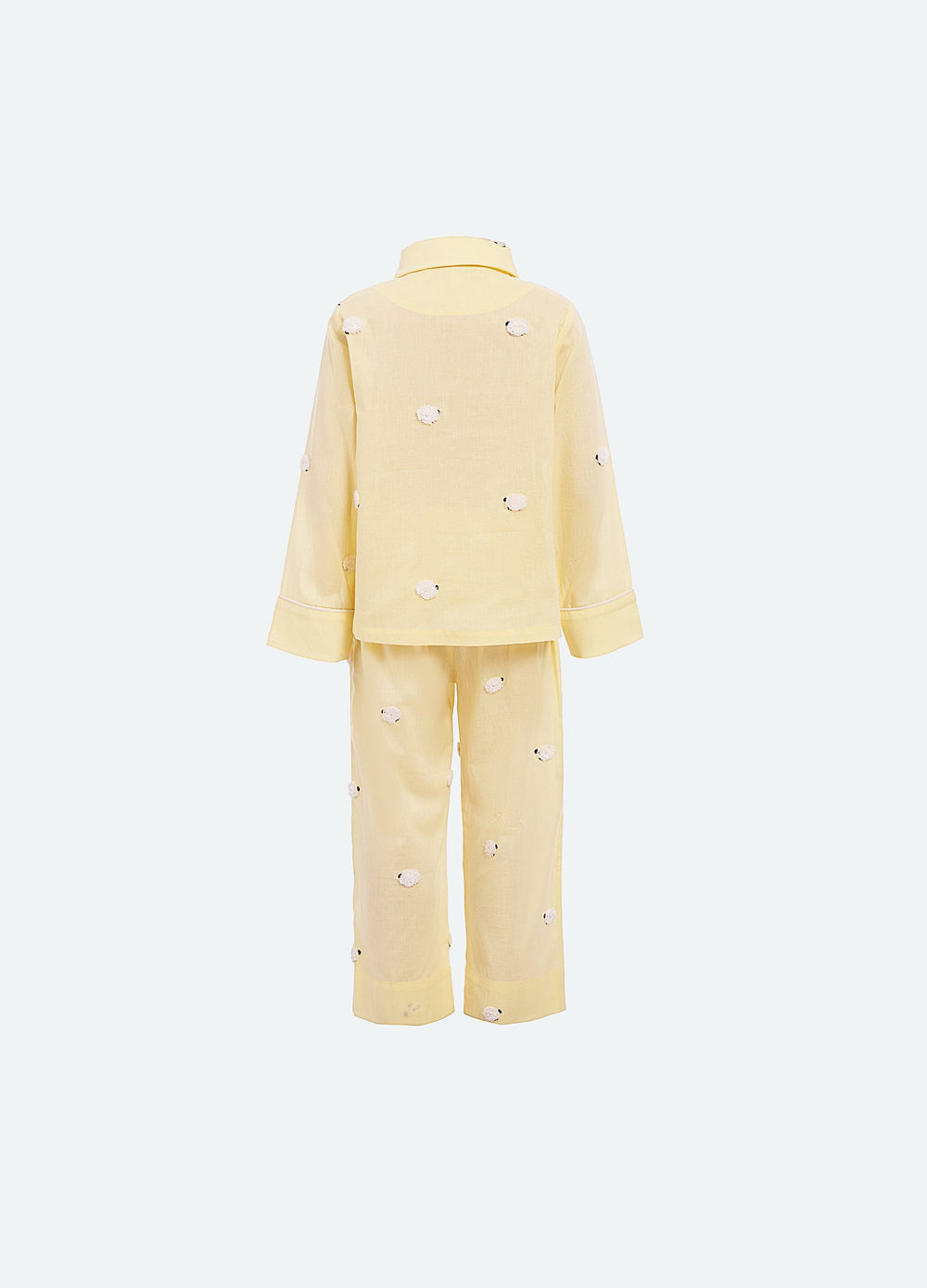Sheep Kids PJ Set Yellow / Sea New York Sale