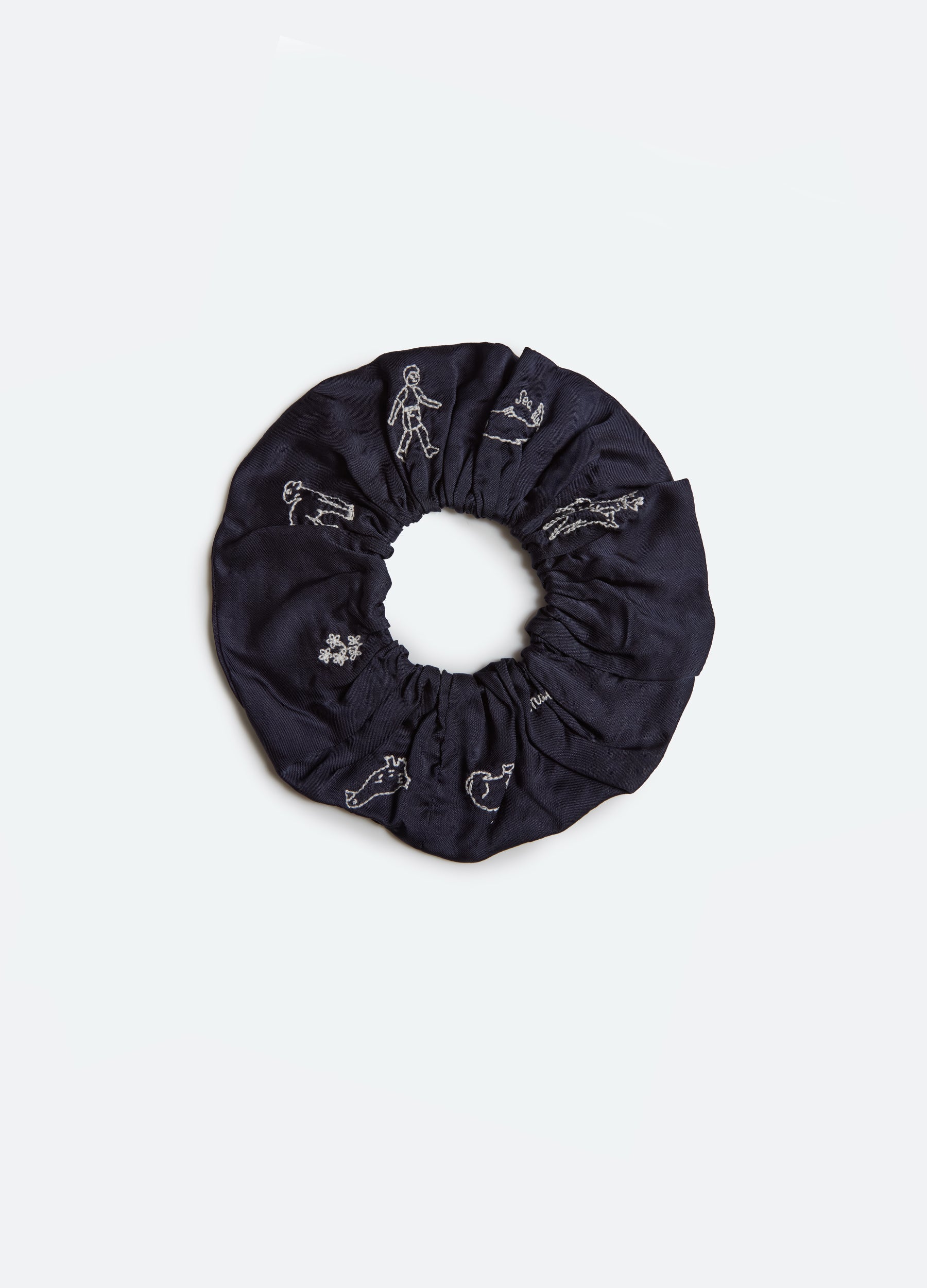 Demi Scrunchie Navy / Sea New York Near me