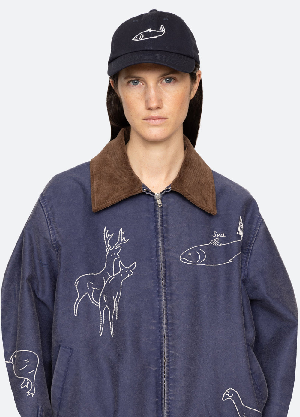 Demi Cap Navy / Sea New York Outlet