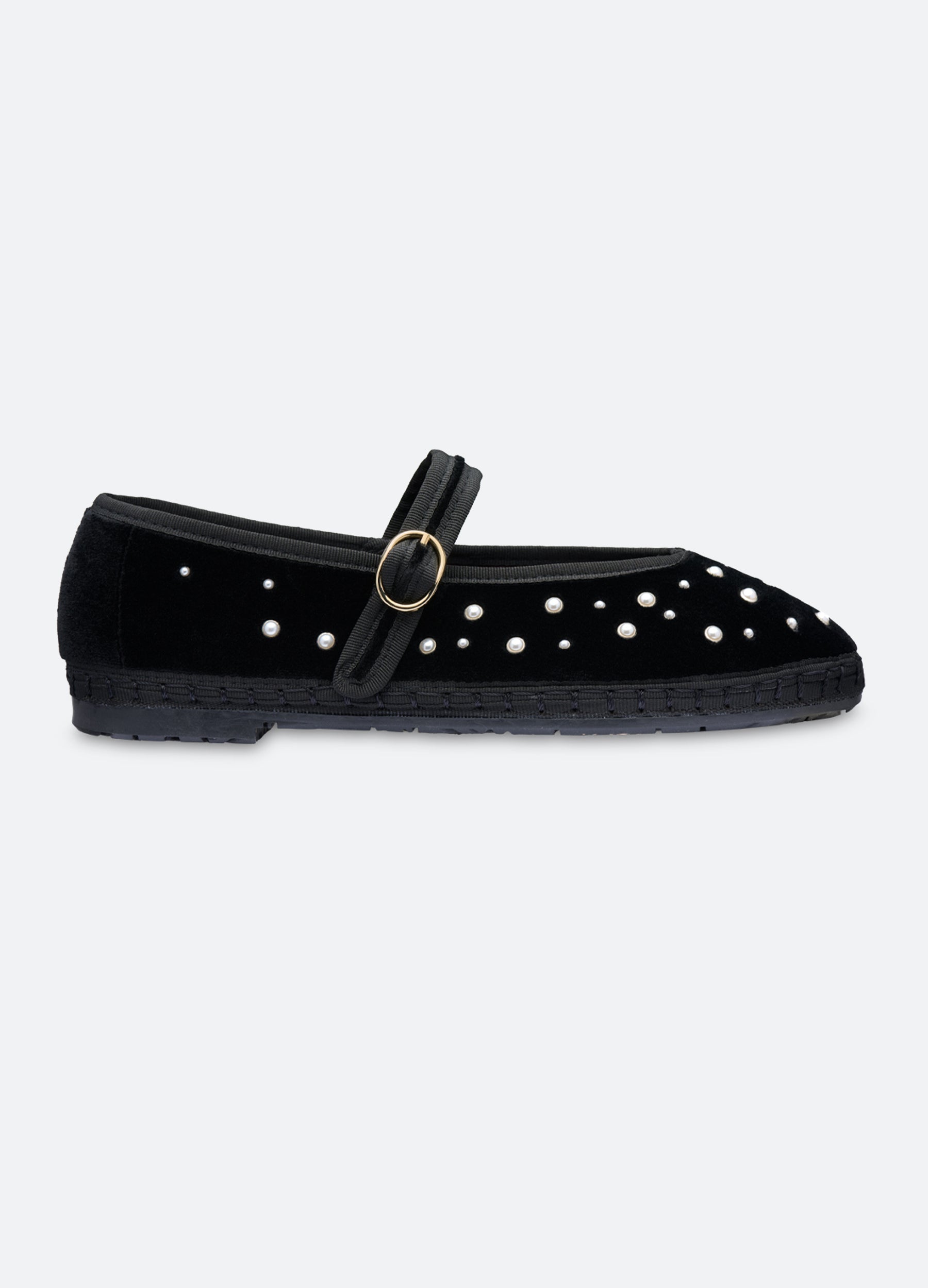 Pearl Mary Jane Flats Black / Sea New York Near me