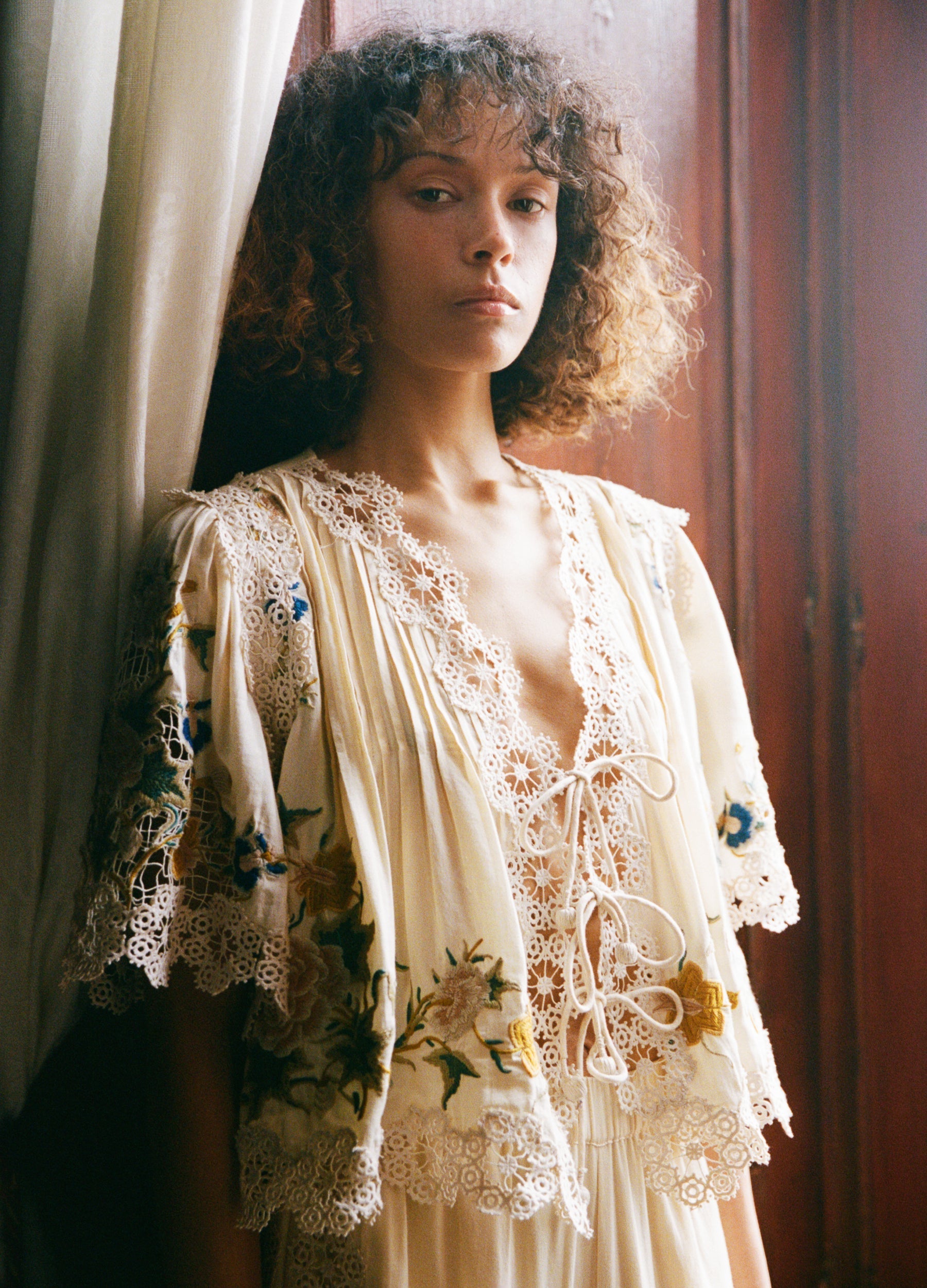 Adonna S/S Top Cream / Sea New York Sale
