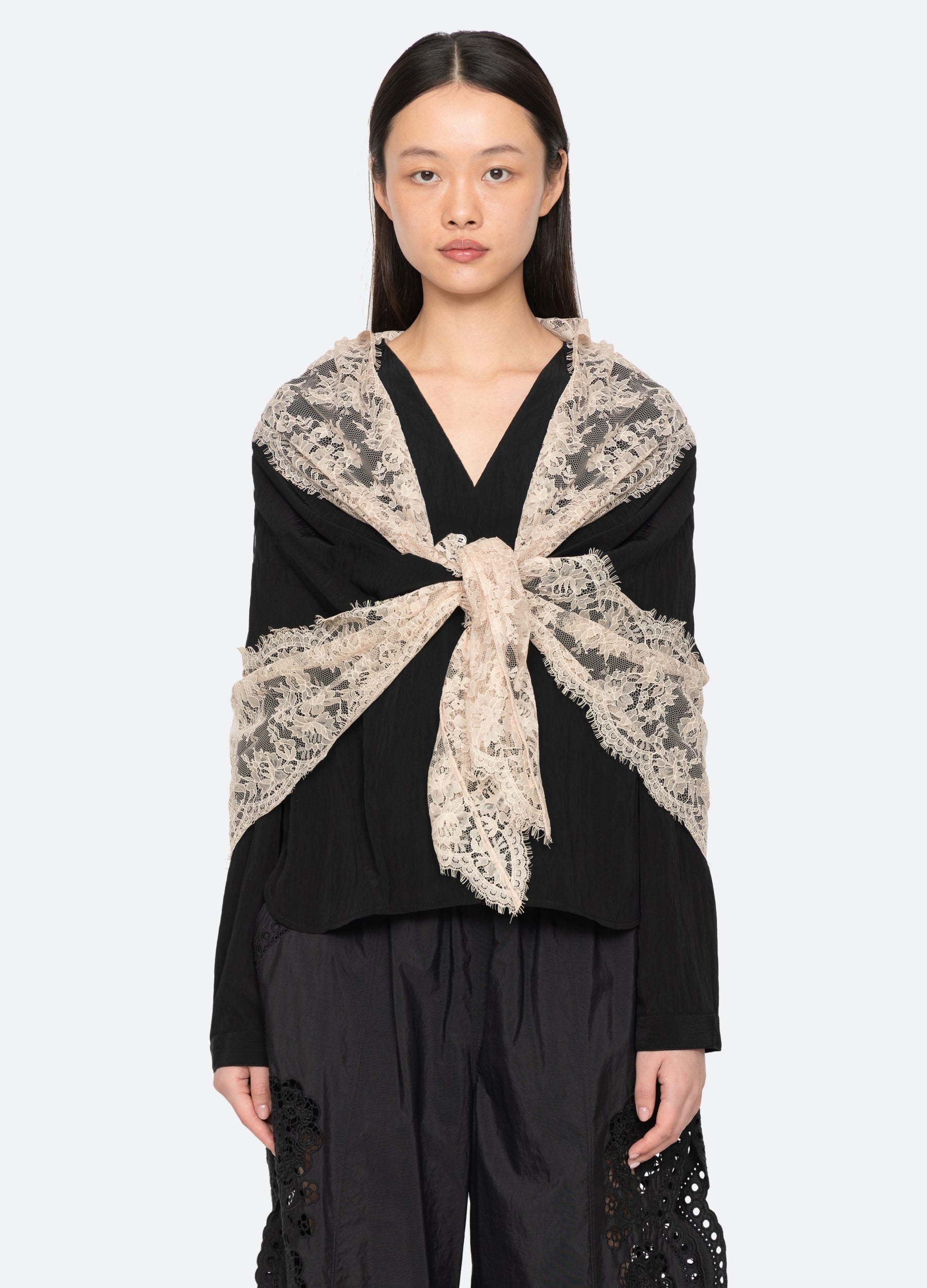 Lisette Blouse Black / Sea New York Outlet