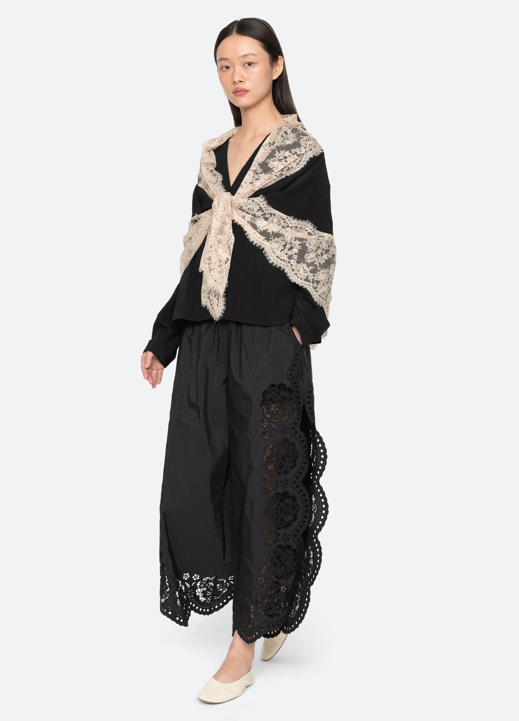 Lisette Blouse Black / Sea New York Outlet