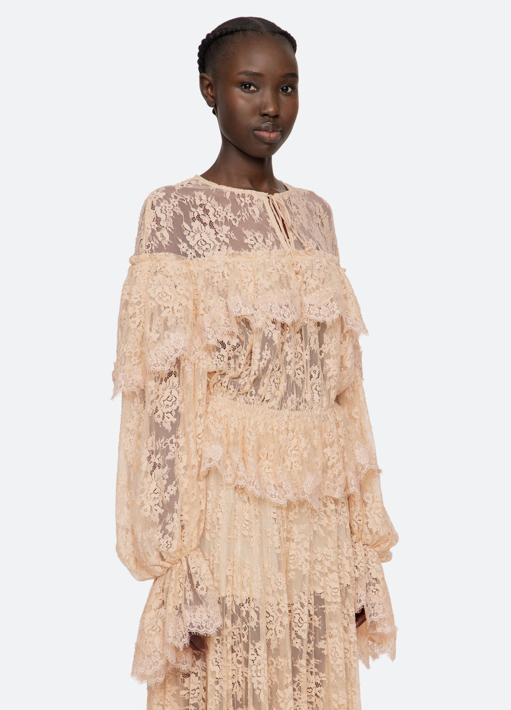 Sharleen L/S Top Khaki / Sea New York For Sale