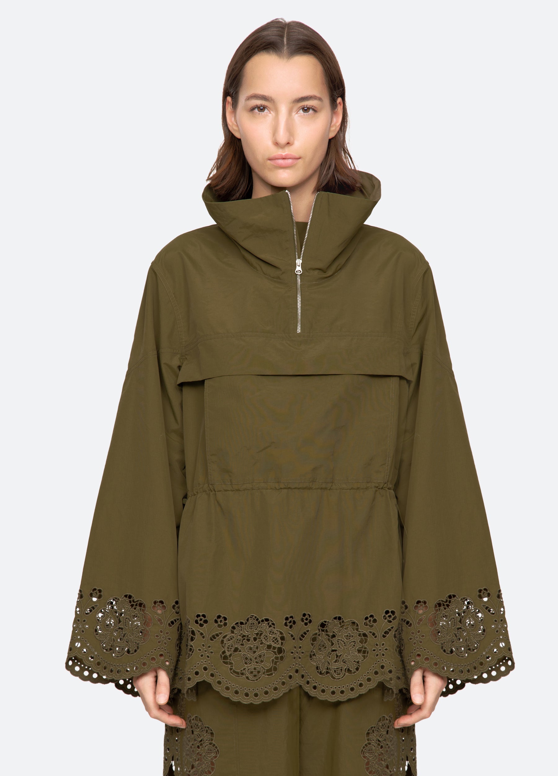 Vittoria Jacket Olive / Sea New York US